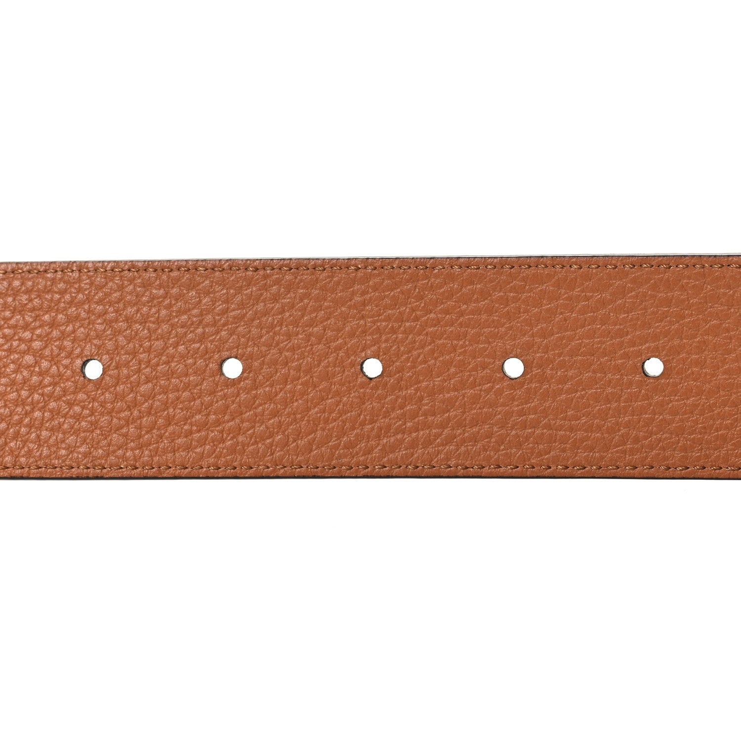 Louis Vuitton Taurillon Calfskin 30mm LV Initiales Reversible Belt 95 38 95 38 Black 4 of 5