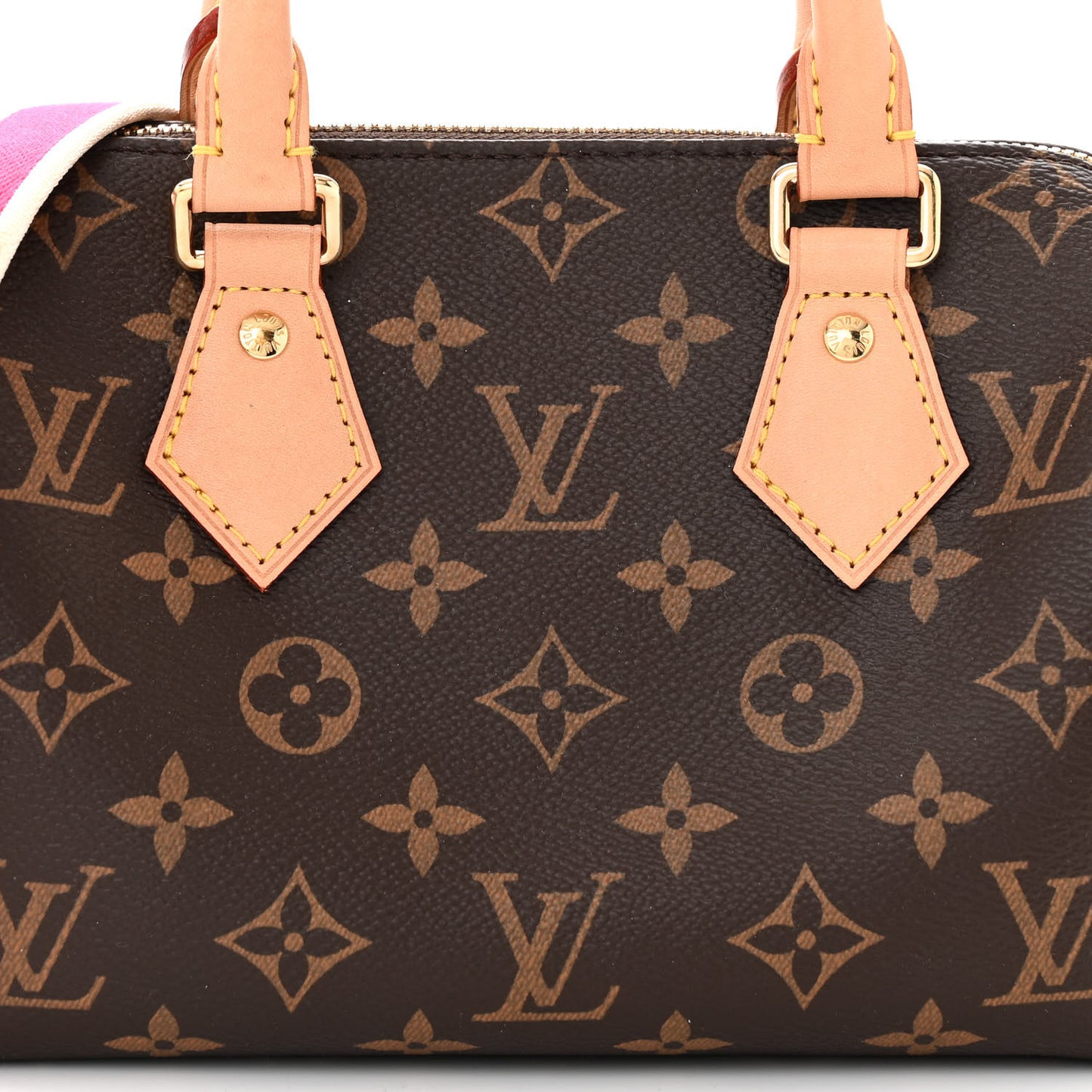 Monogram Speedy Bandouliere 20 Fuchsia