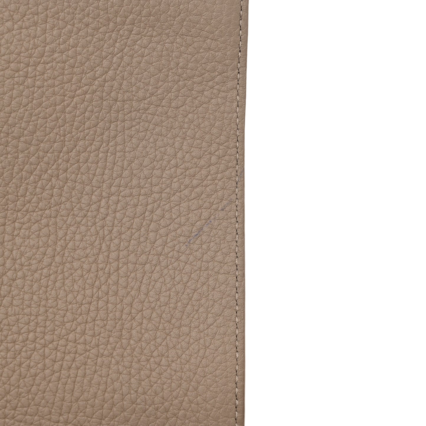 Grained Calfskin Hunting Bag II Stone