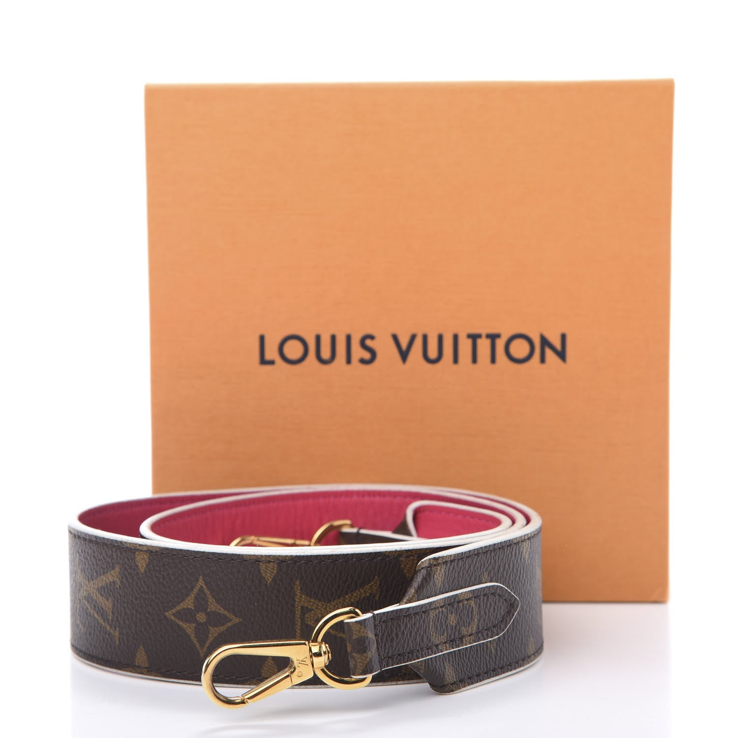 Louis Vuitton Monogram Bandouliere Shoulder Strap Hot Pink 6 of 6