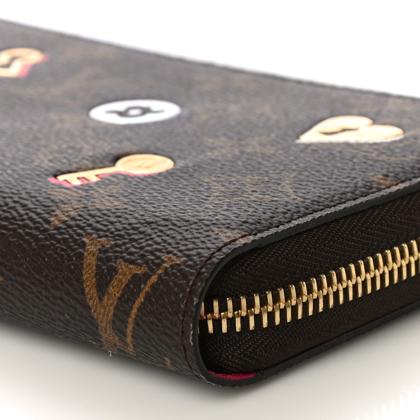 Monogram LV Love Lock Zippy Wallet