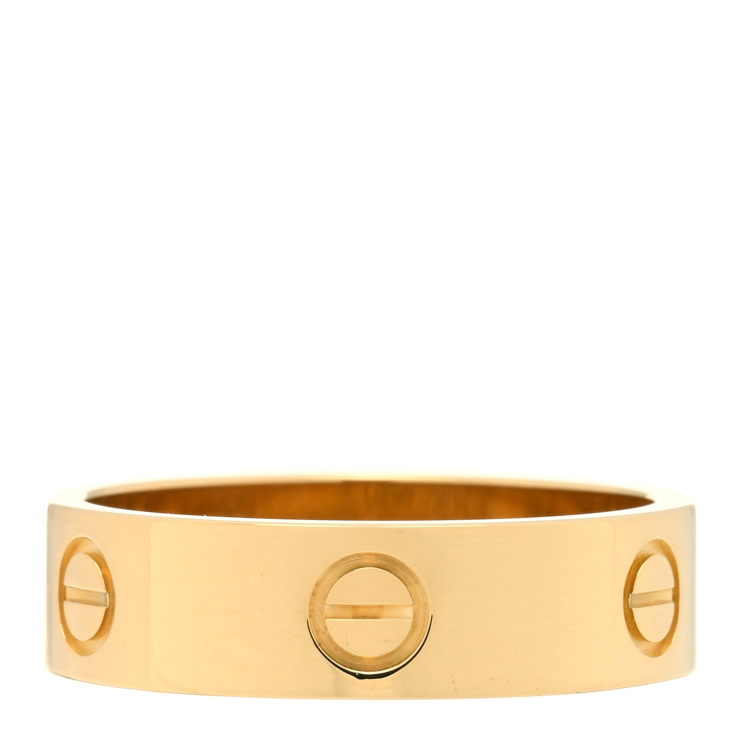 18K Yellow Gold 5.5mm LOVE Ring 61 9.5