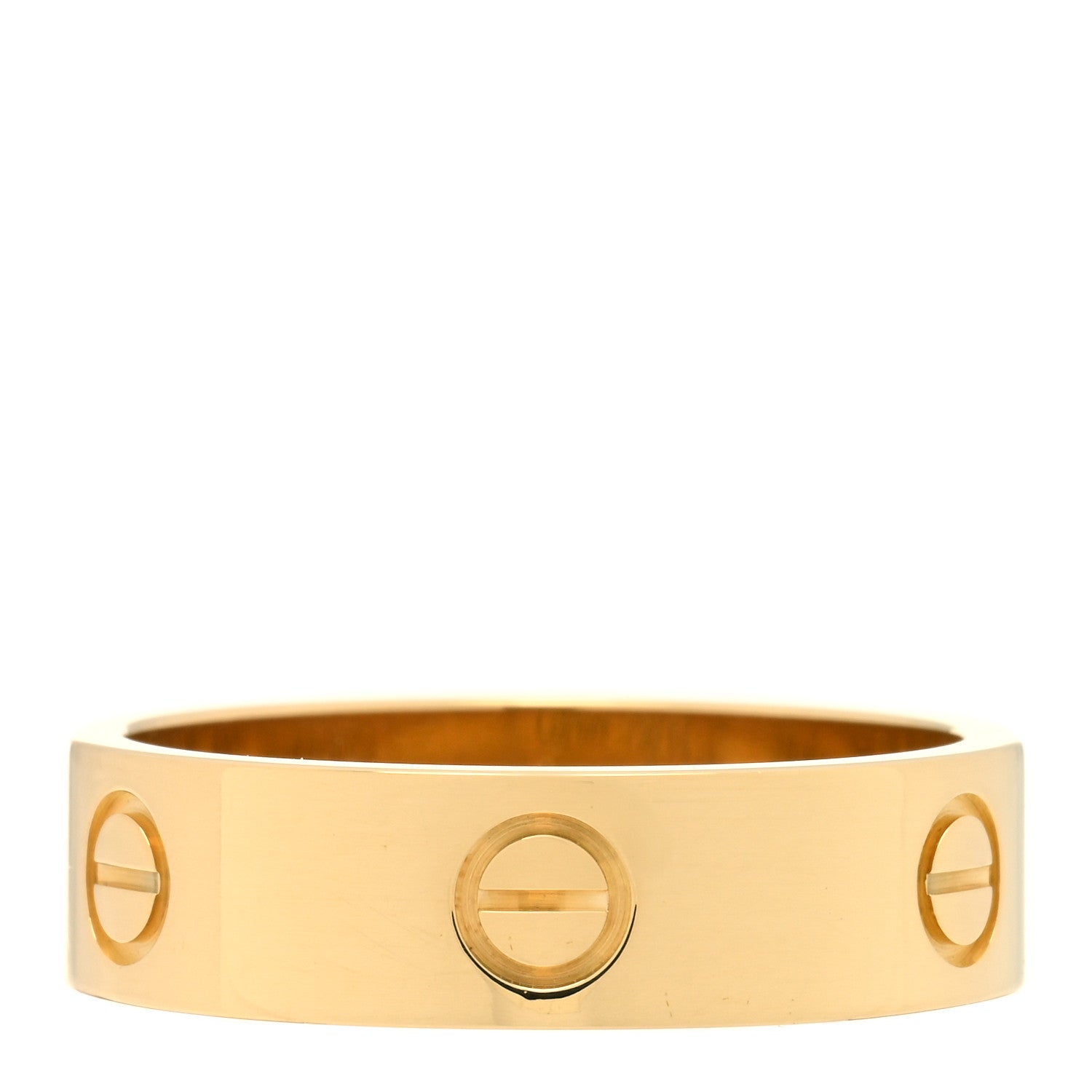 Cartier 18K Yellow Gold 5.5mm LOVE Ring 61 9.5 2 of 3
