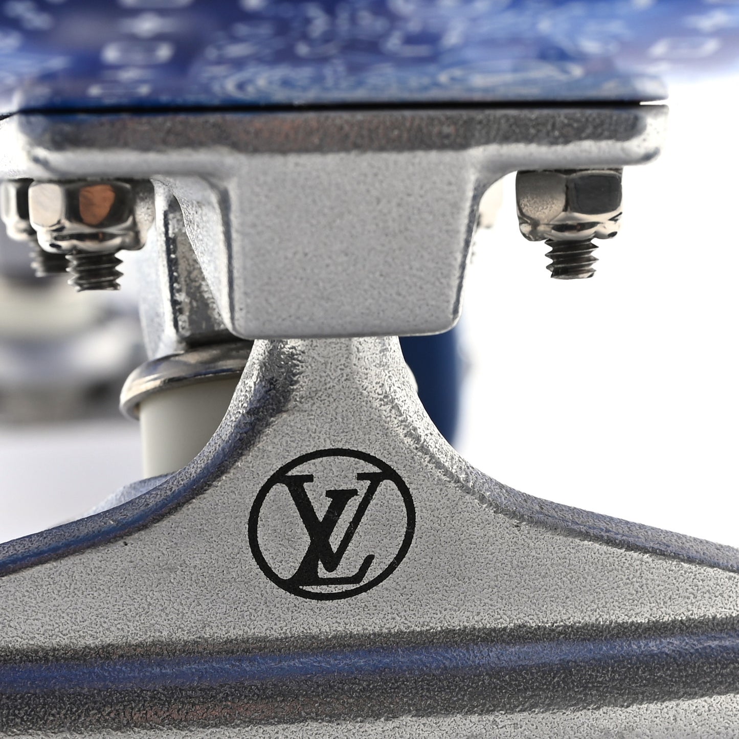 Monogram Bandana Maple Wood Skateboard Blue