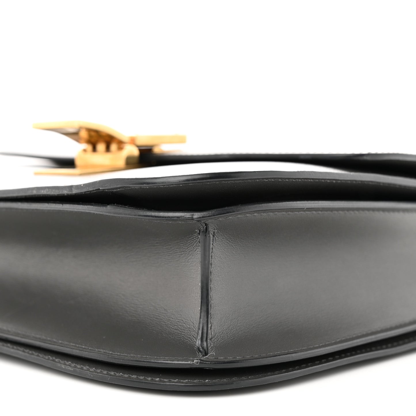 Box Calfskin Medium Classic Box Flap Bag Zinc