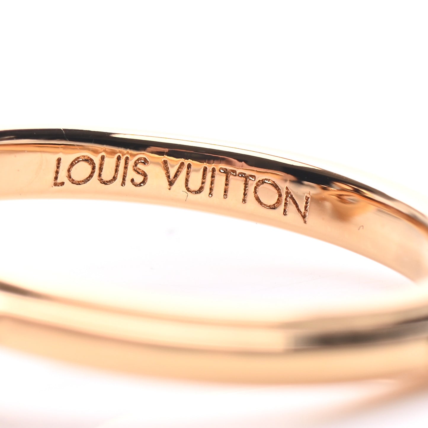 LV And Me Ampersand Ring 5.5 Gold