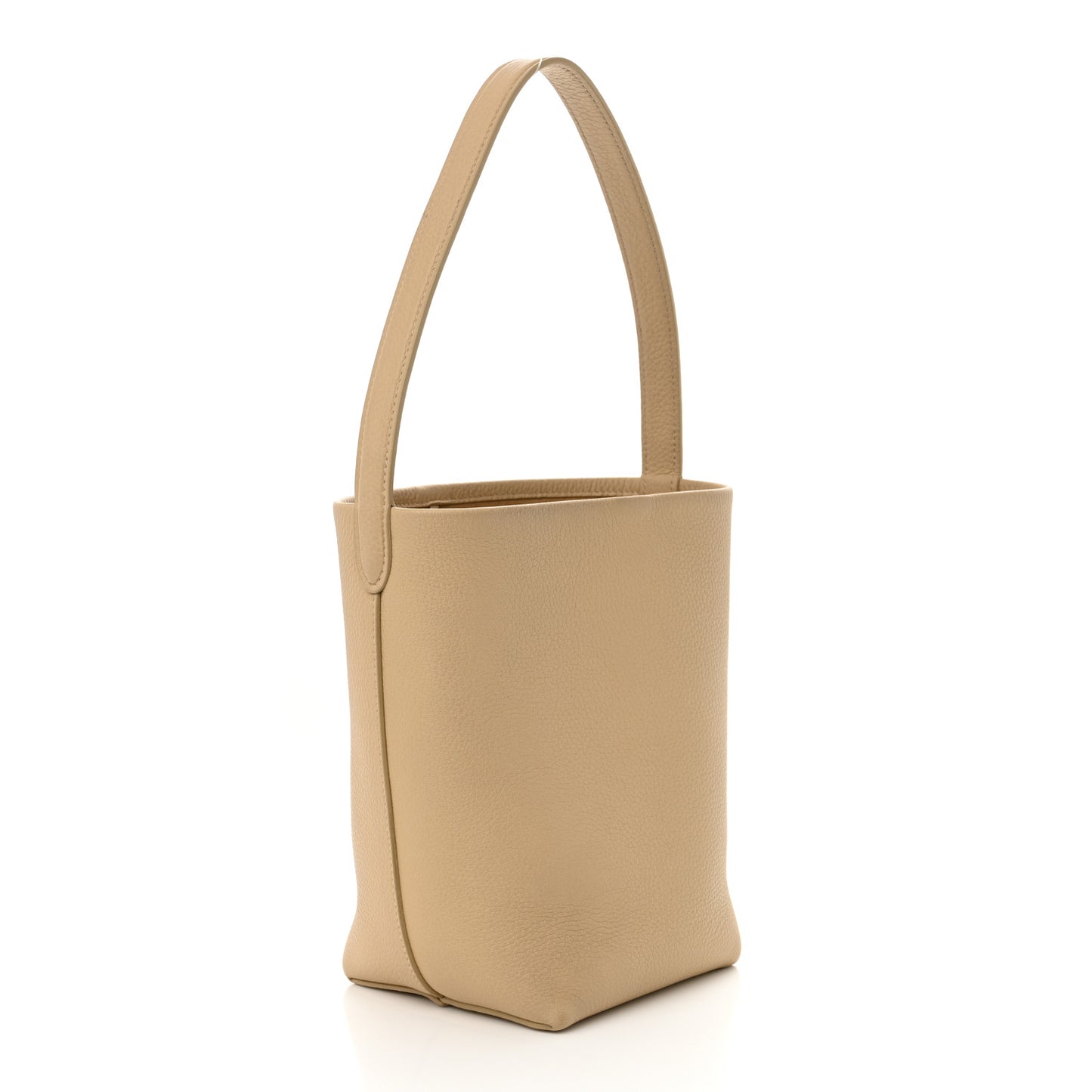 Grained Calfskin Small N/S Park Tote Boulder