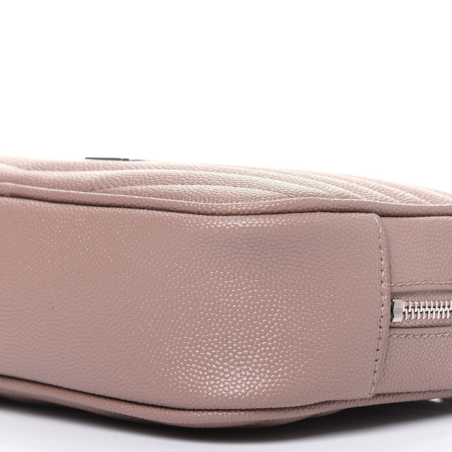 Grain De Poudre Matelasse Monogram Mini Lou Camera Bag Gold Sand