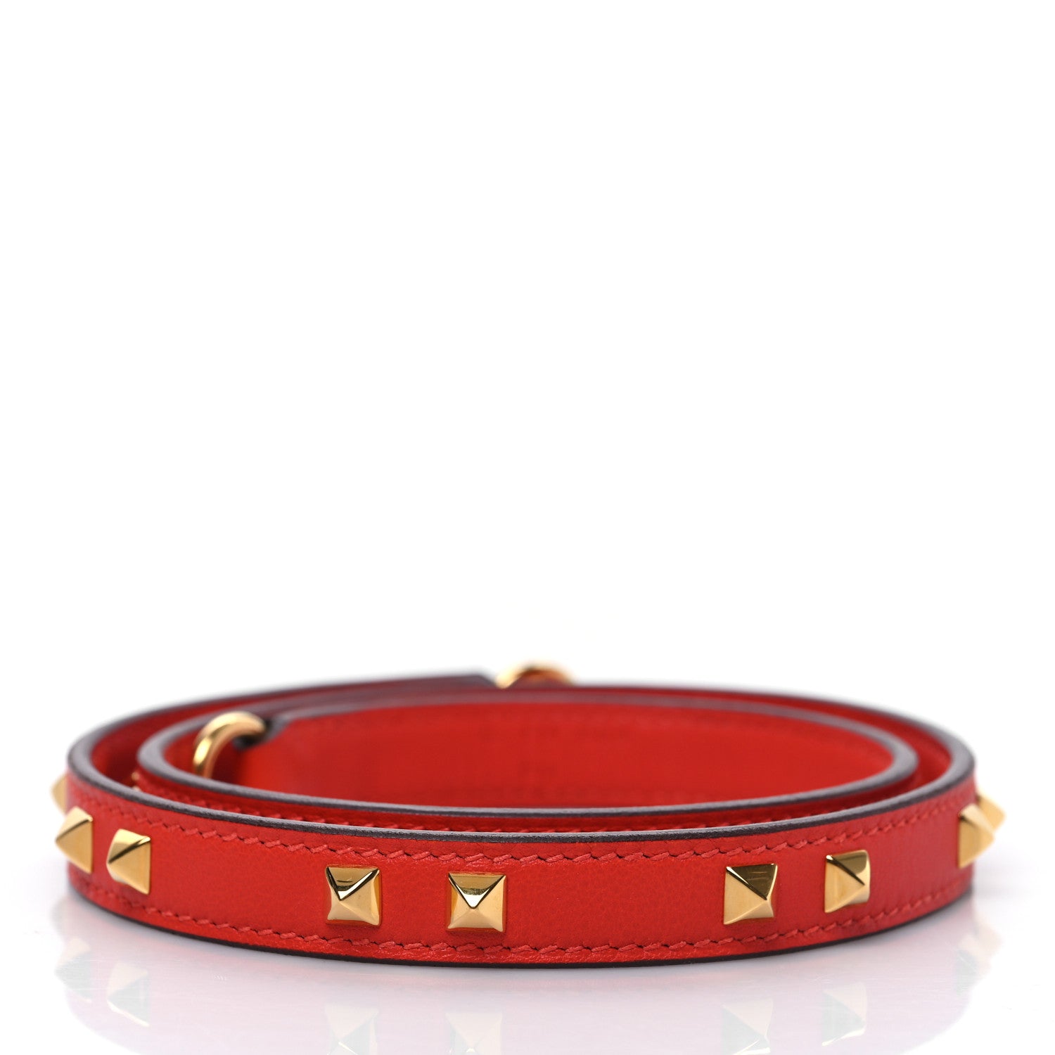 Hermes Swift 16mm Mini Dog Carres Bag Strap Capucine 2 of 4