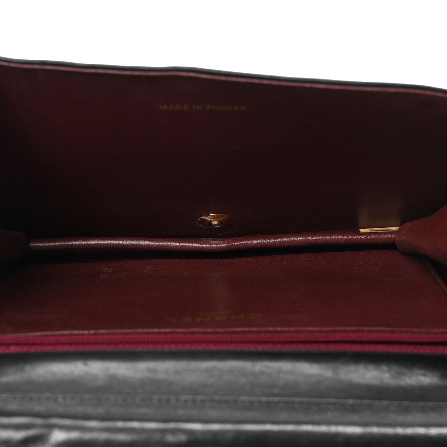 Lambskin Quilted Small Single Flap Bag Black