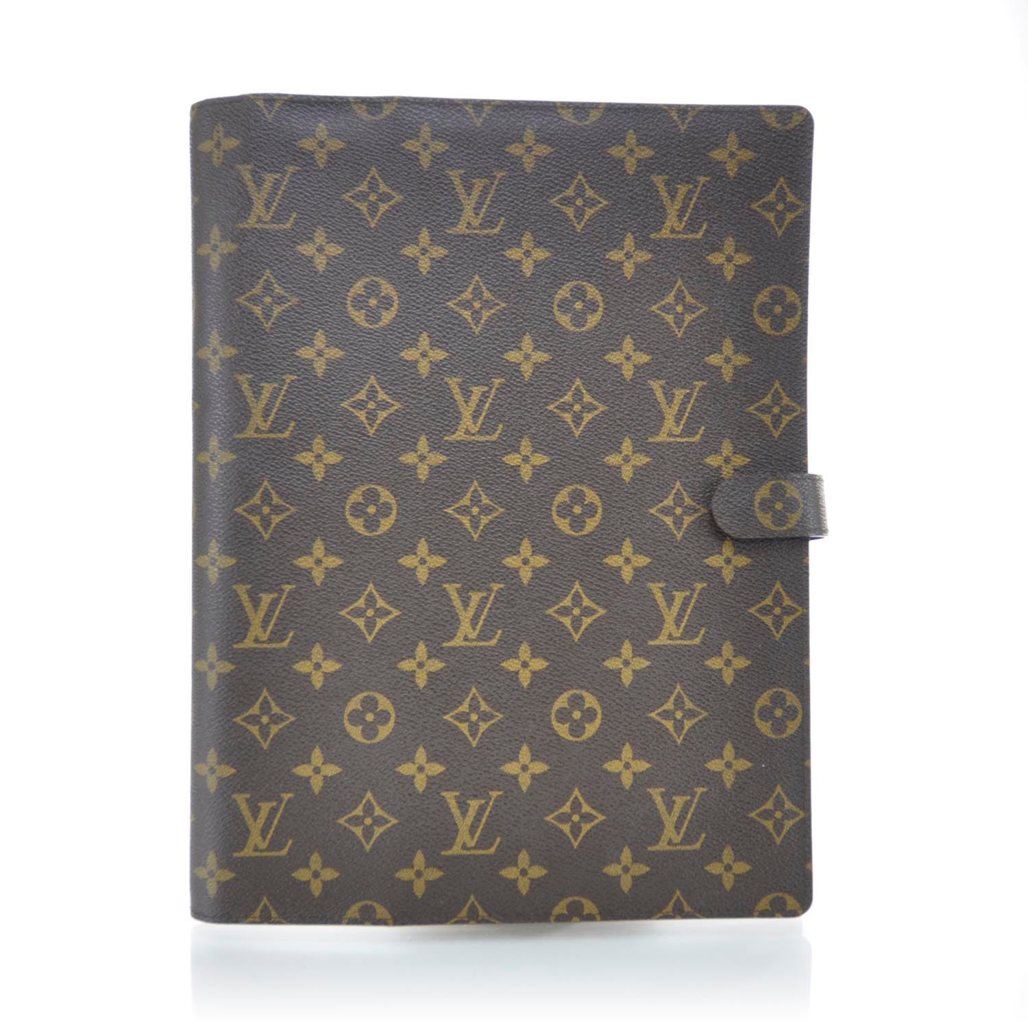 Louis Vuitton Monogram Cover Bloc A4 Agenda w Notepad 30080