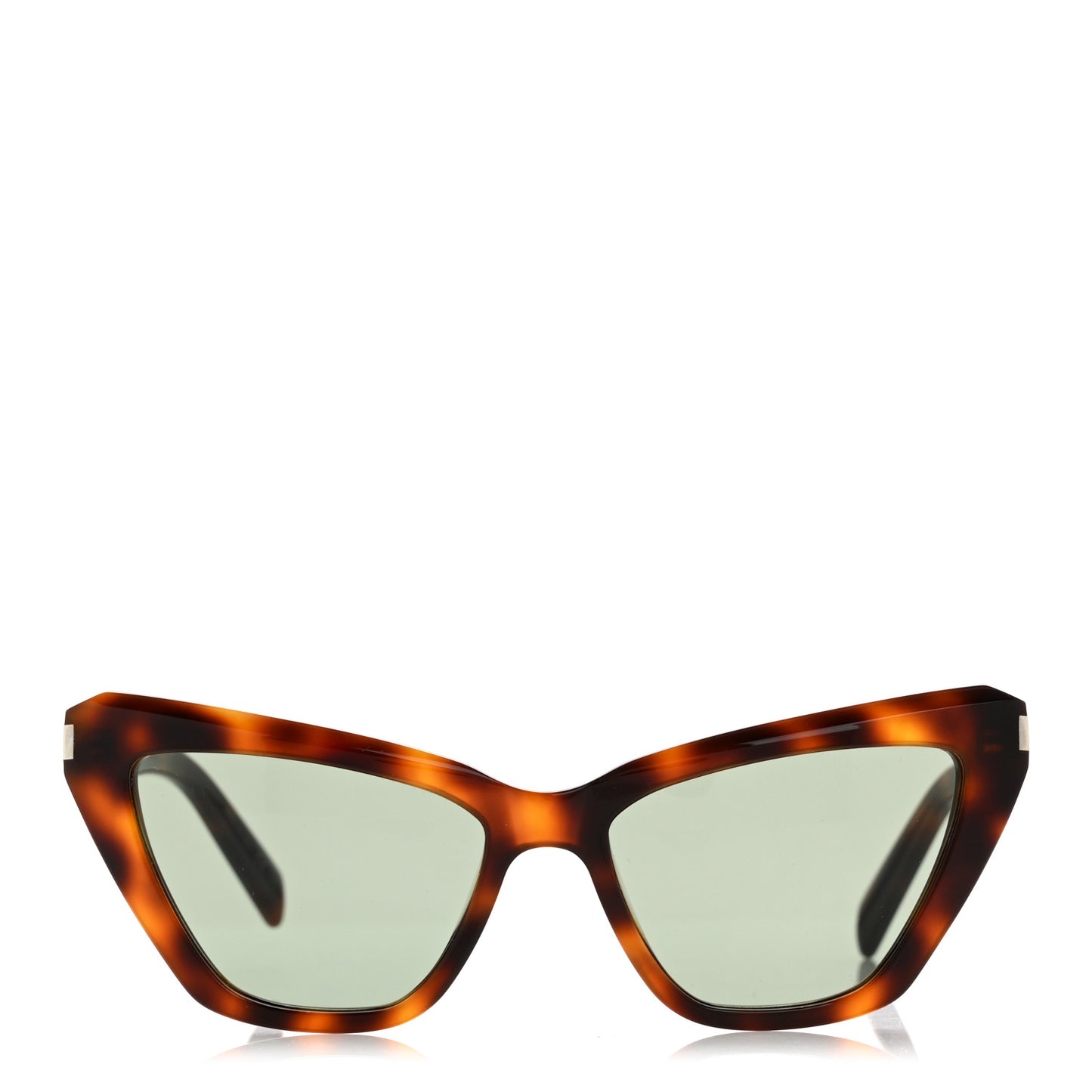 Acetate New Wave Cat Eye Sunglasses SL 466 Tortoise