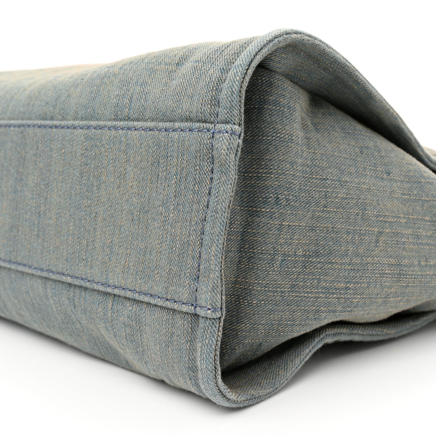 Denim Small Deauville Tote Light Blue