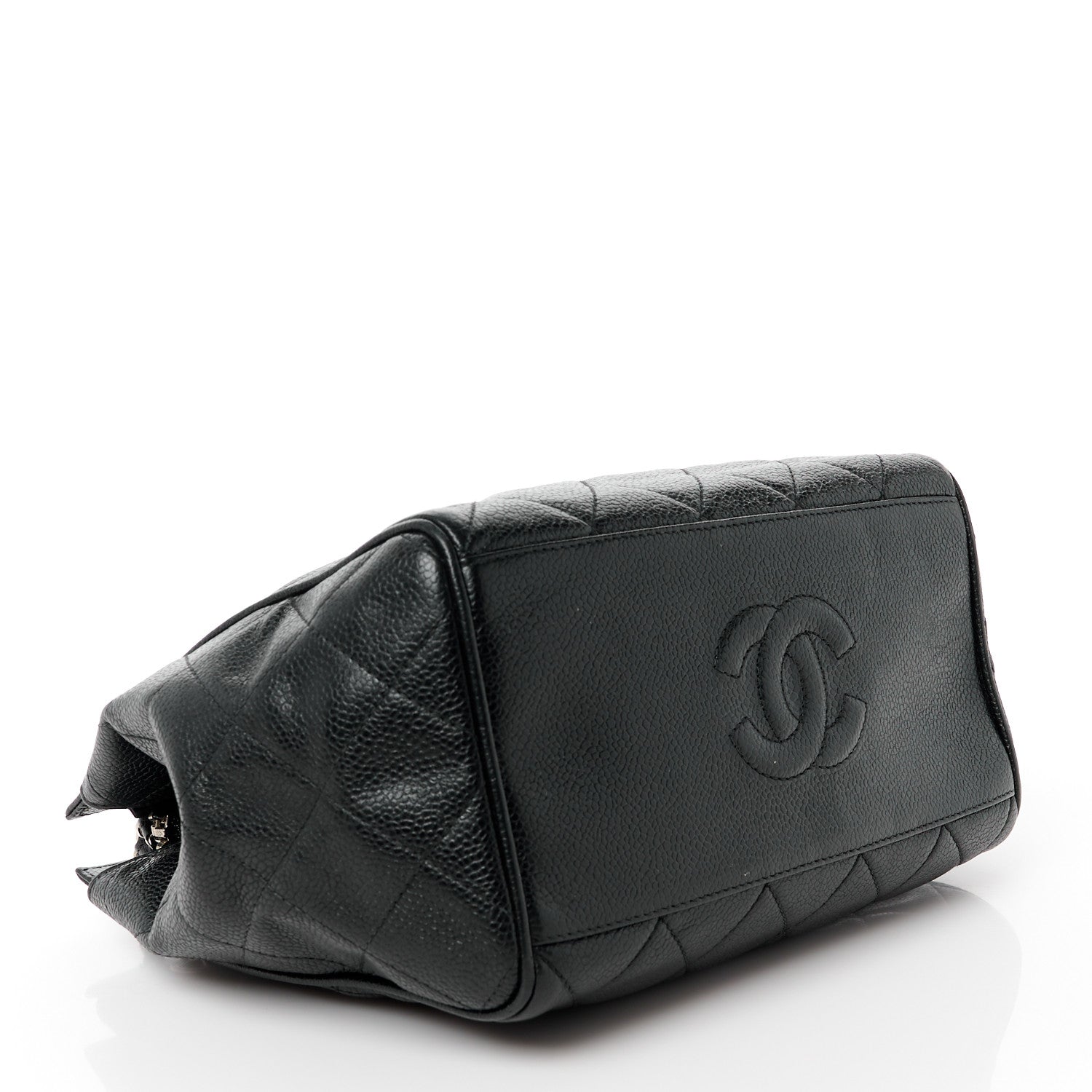 Chanel Caviar Quilted Shoulder Bag Black 4 of 14