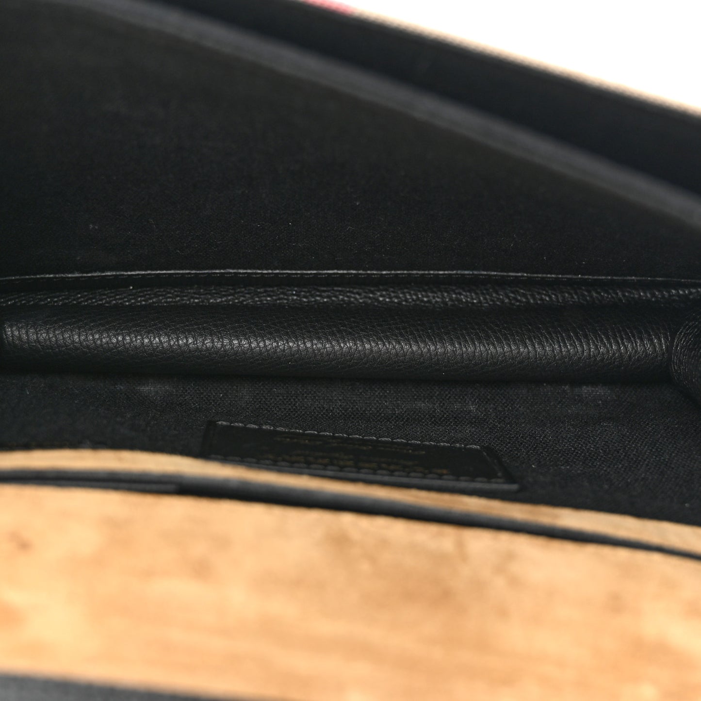 Derby Calfskin House Check Small Macken Crossbody Bag Black