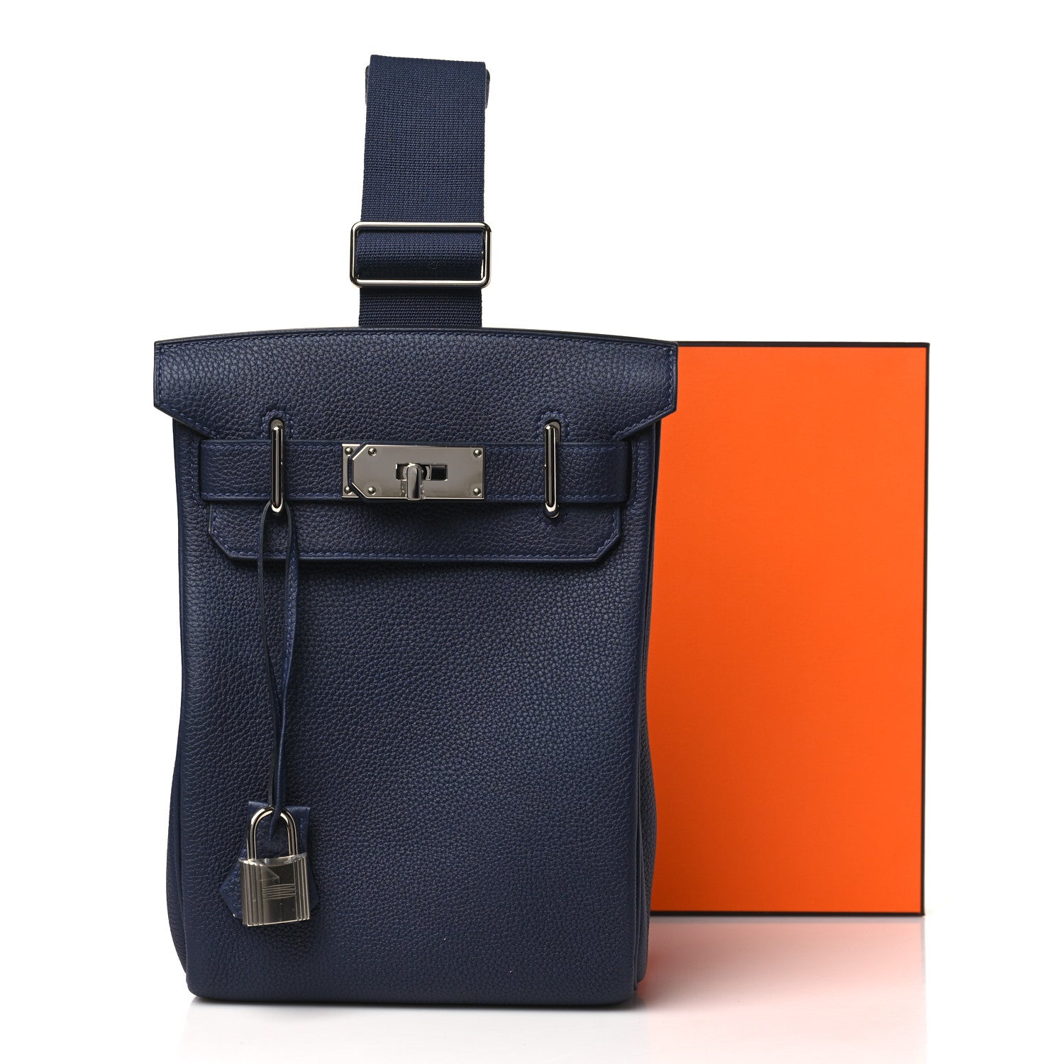 Hermes Togo Hac A Dos PM Backpack Bleu Nuit 11 of 11