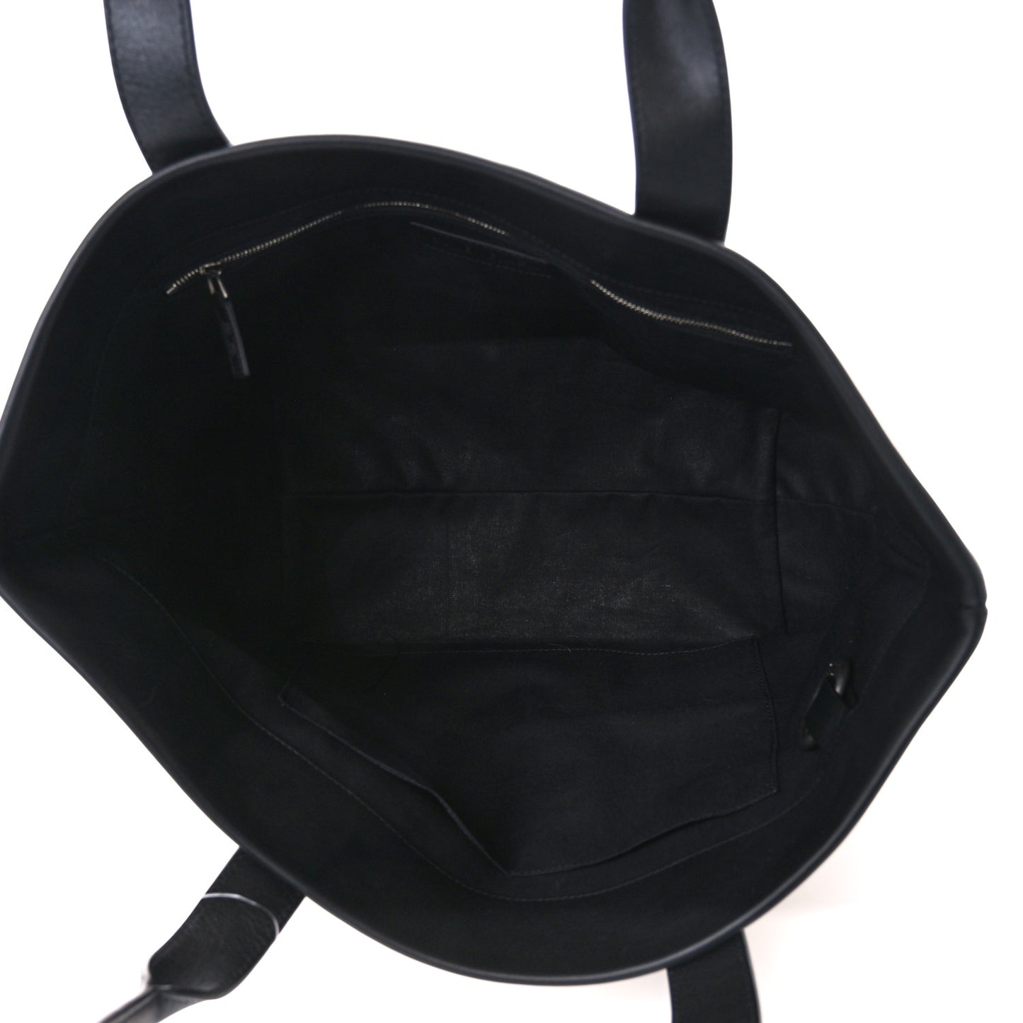 Cotton Canvas Calfskin Cities Paris Jumbo Small Tote Bag Natural