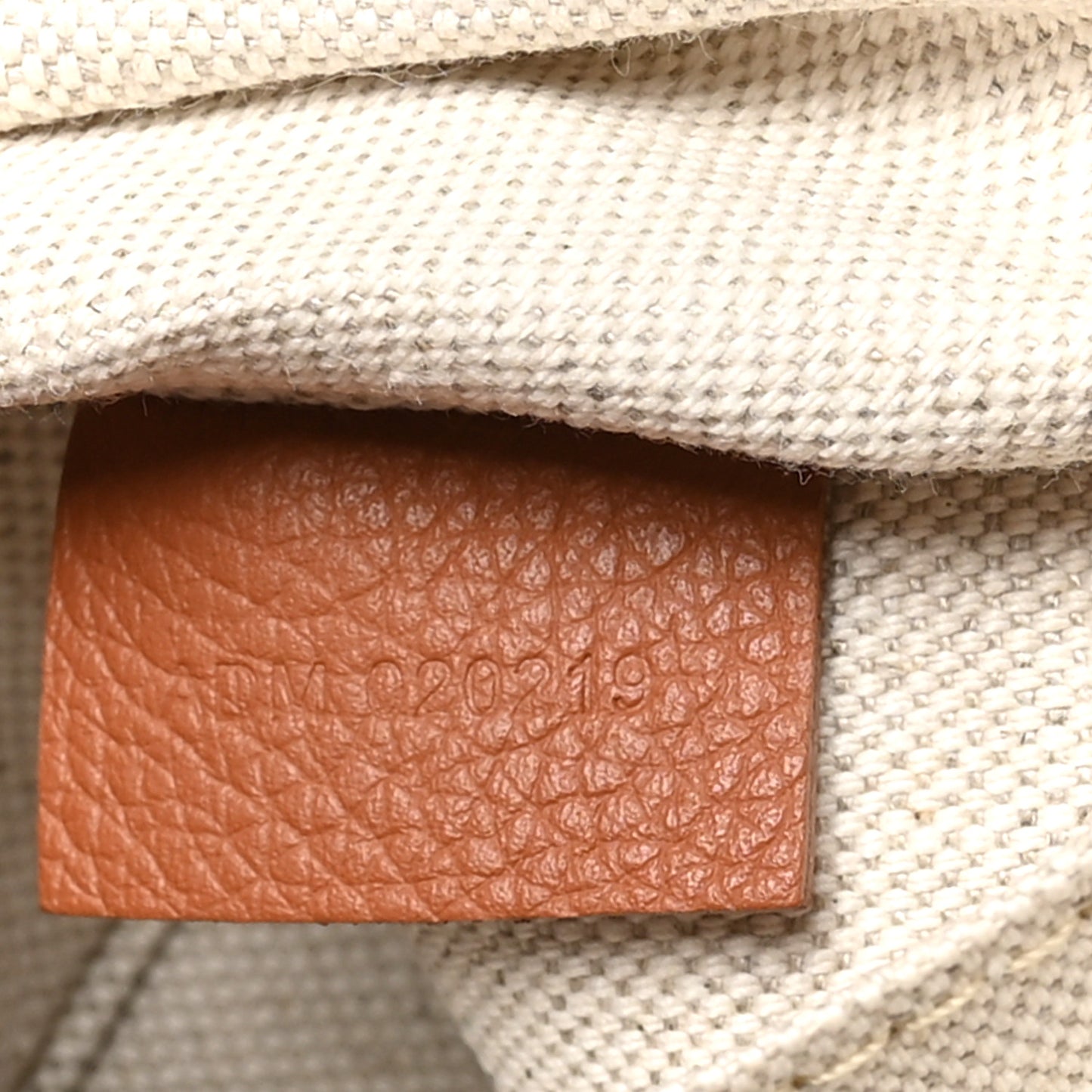 Canvas Necessaire Organizer Pouch Off White