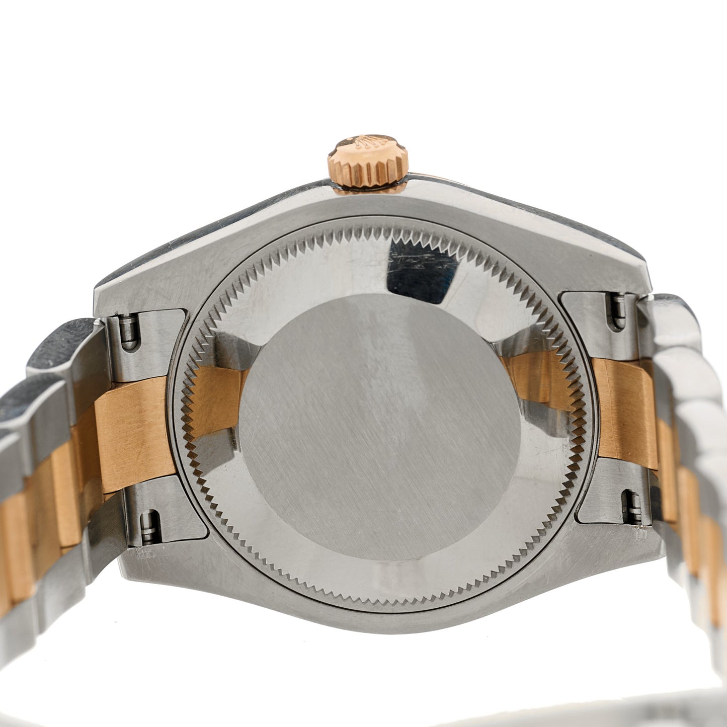 Stainless Steel 18K Everose Gold Diamond 31mm Oyster Perpetual Datejust Watch Silver 178271