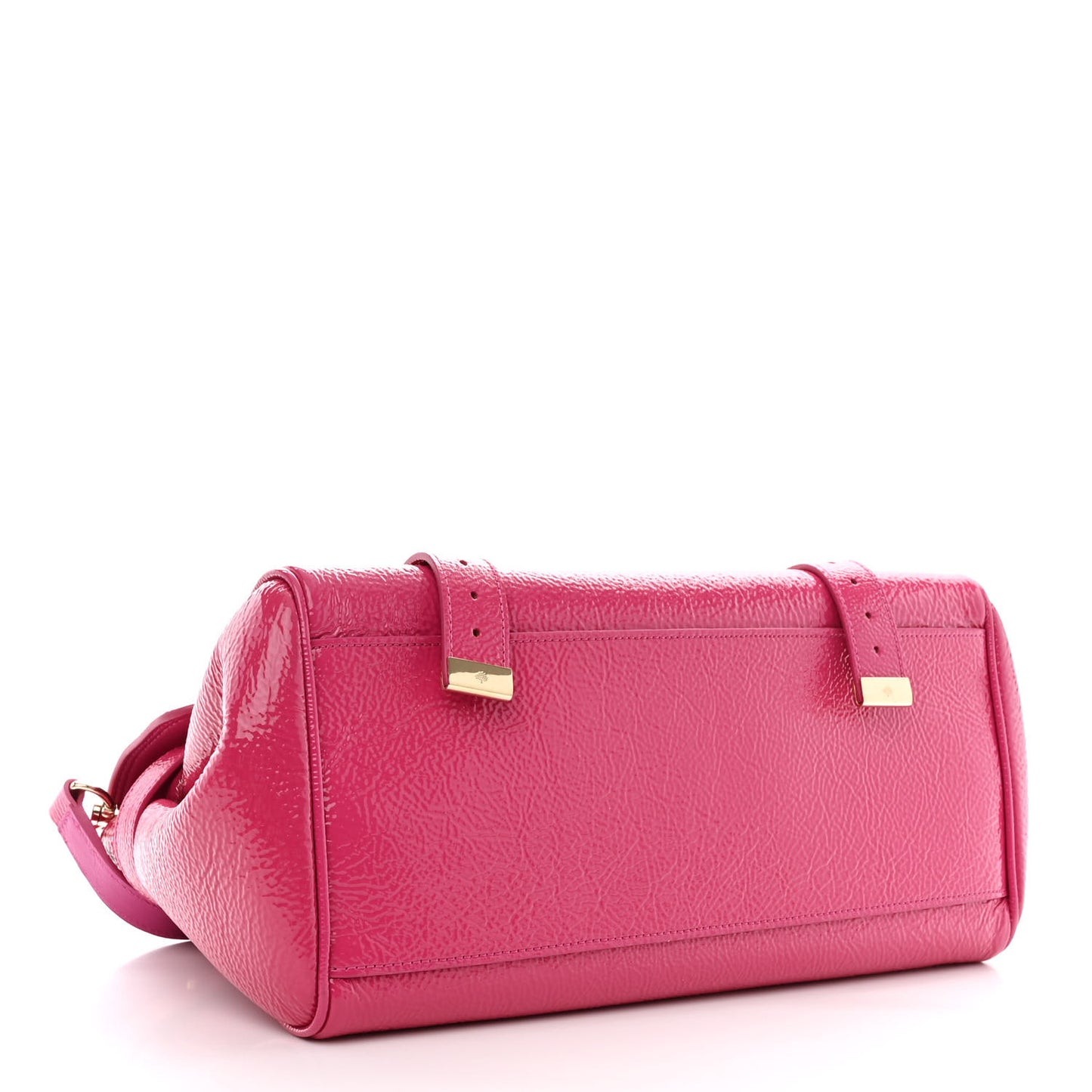 Spongy Patent Small Alexa Pink