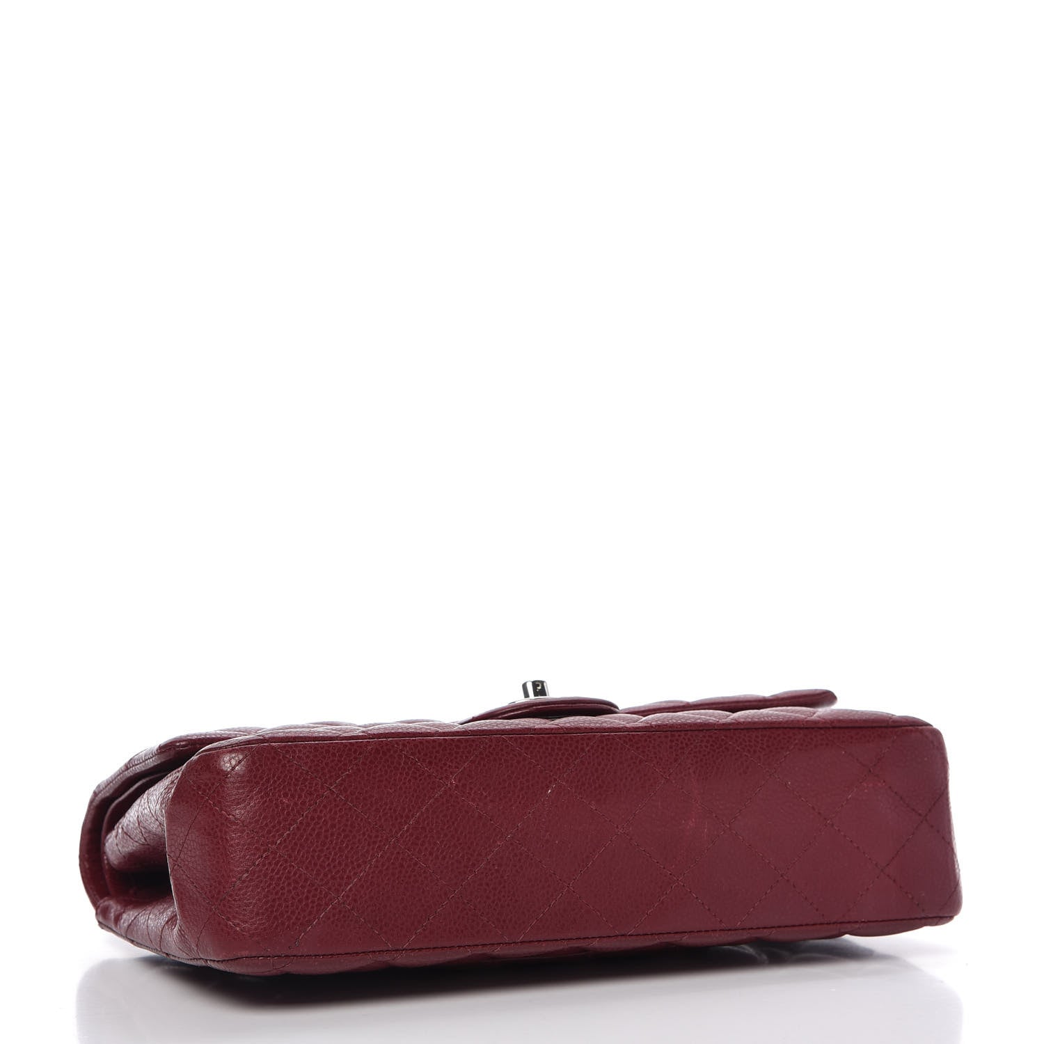 Chanel Caviar Quilted Medium Double Flap Red 4 of 11