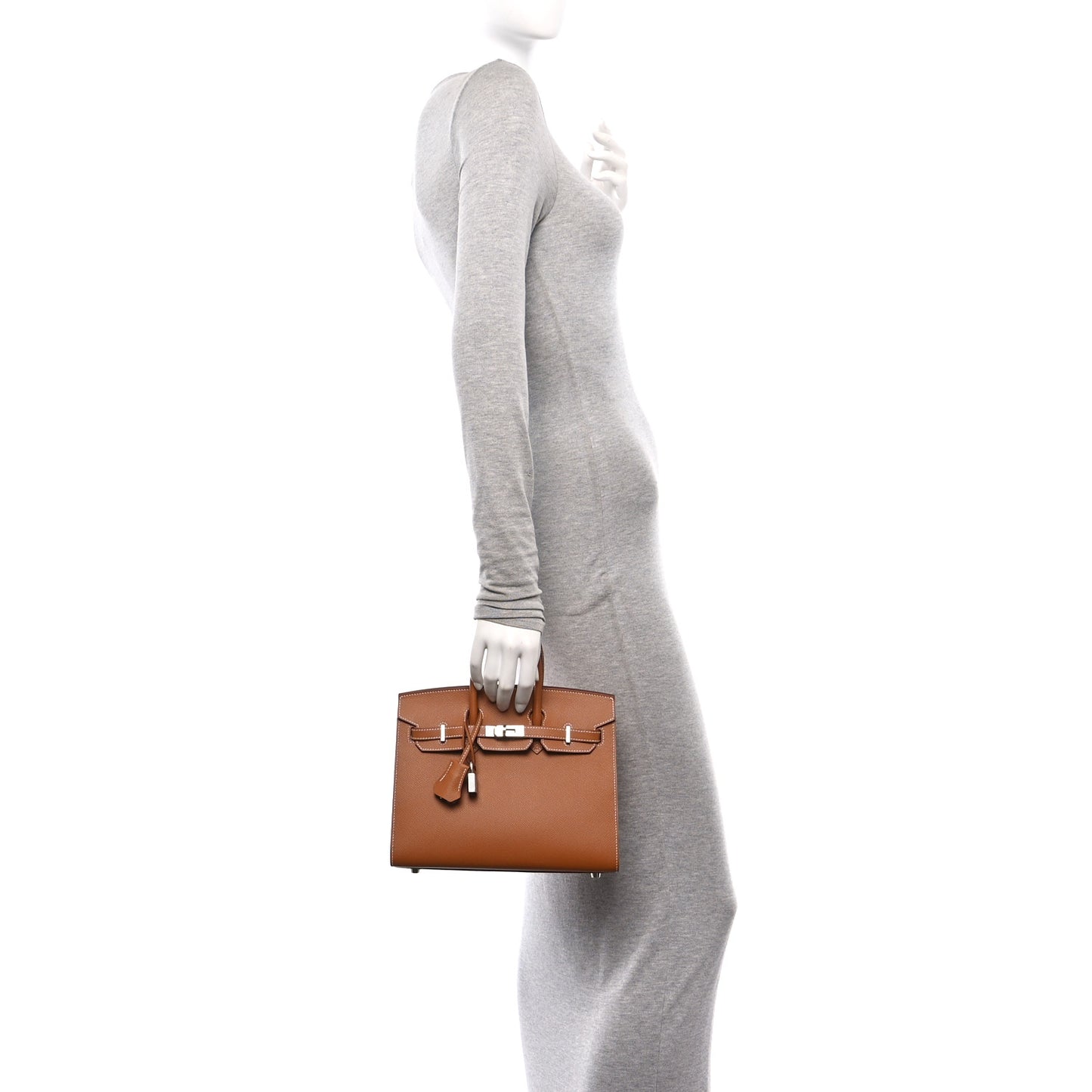Epsom Birkin Sellier 25 Gold