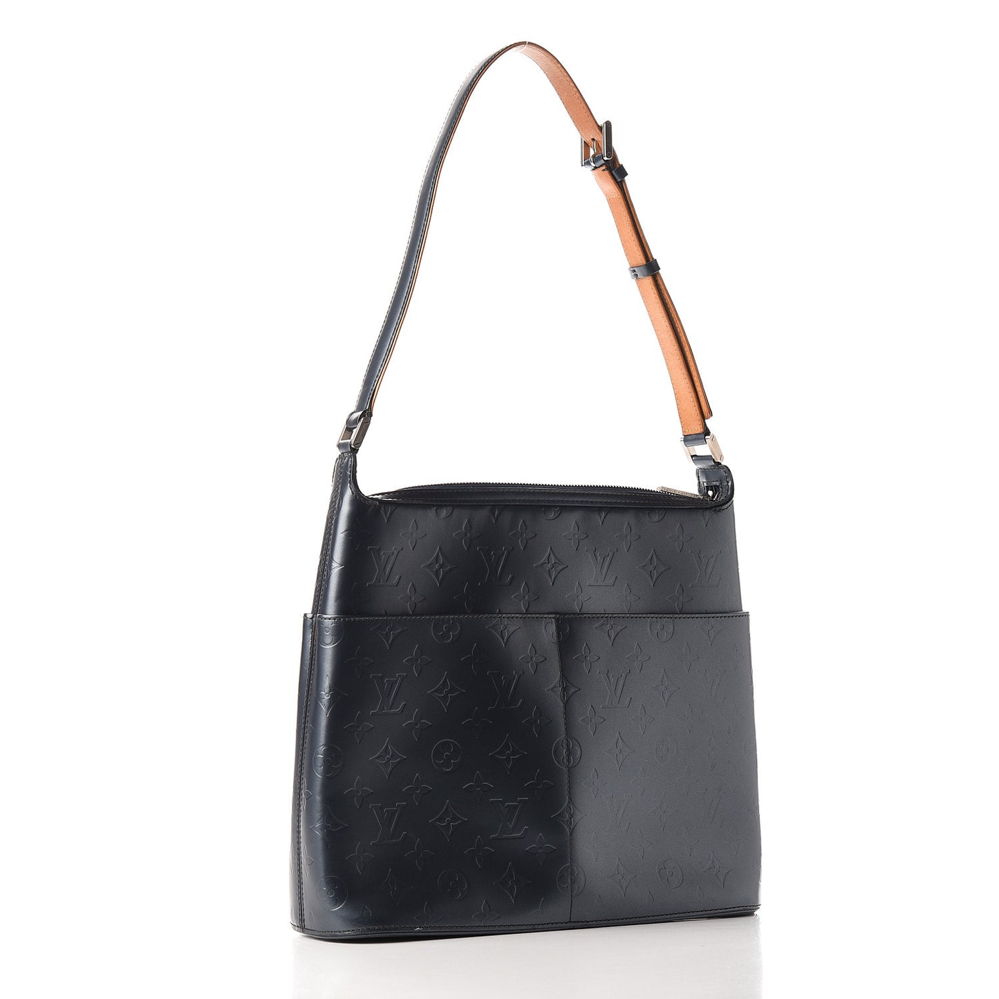 Mat Monogram Sutter Tote Blue