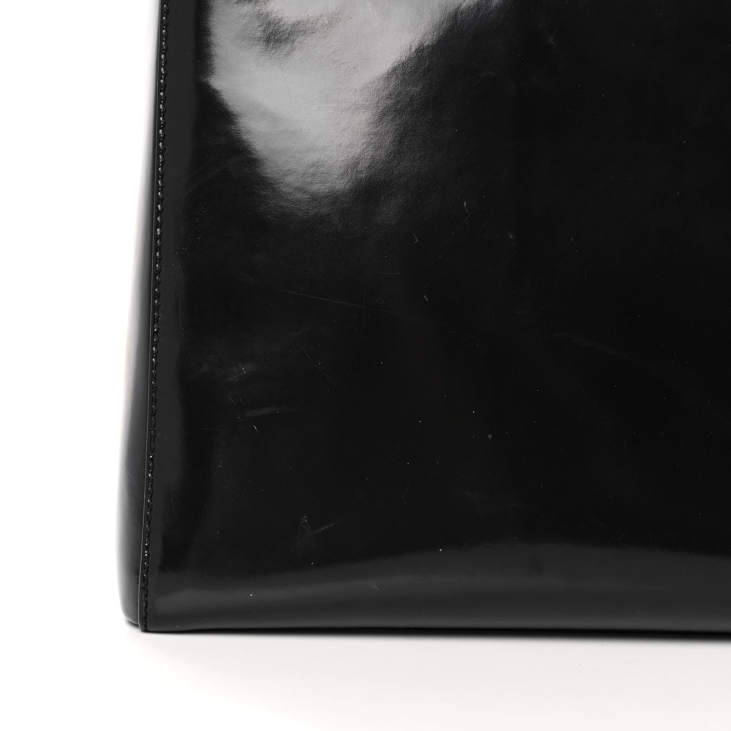 Christian Dior Glazed Calfskin Medium Lady Dior Black 13 of 18