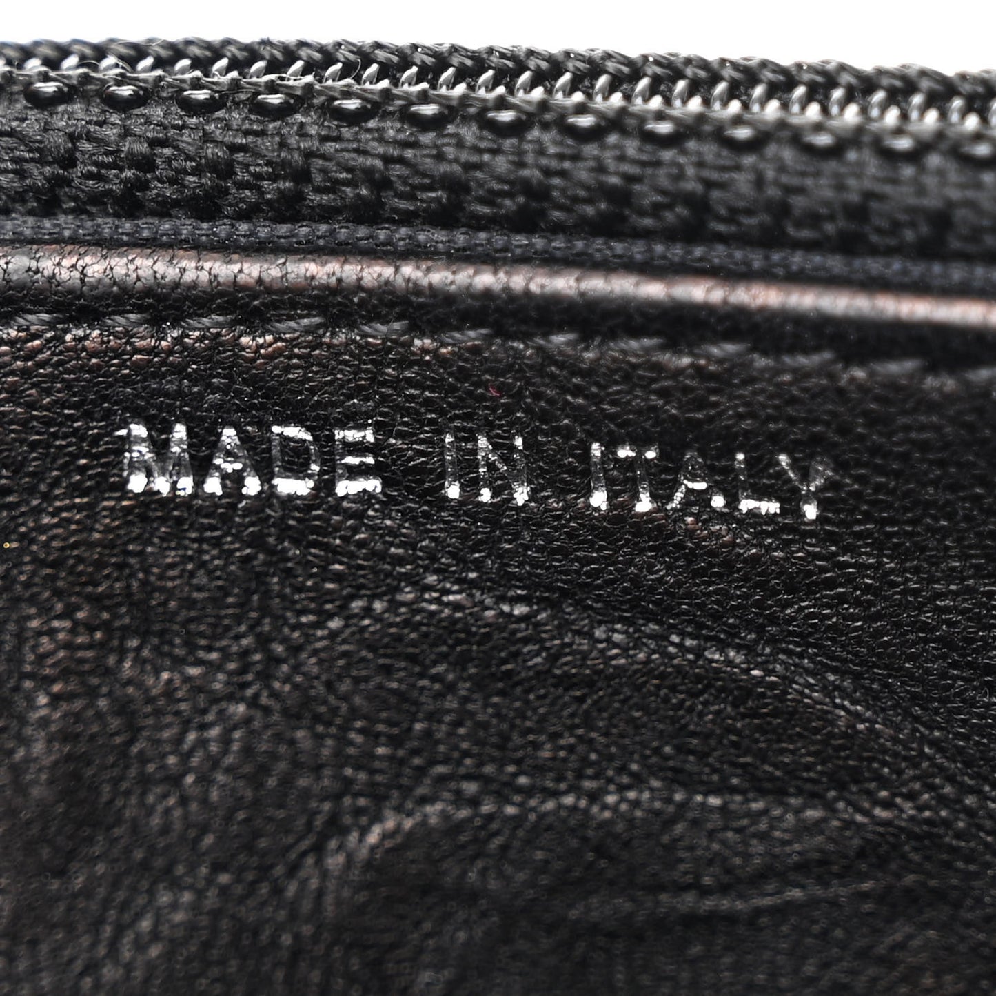 Crumpled Lambskin Studded Paris Dallas Wallet On Chain WOC Black