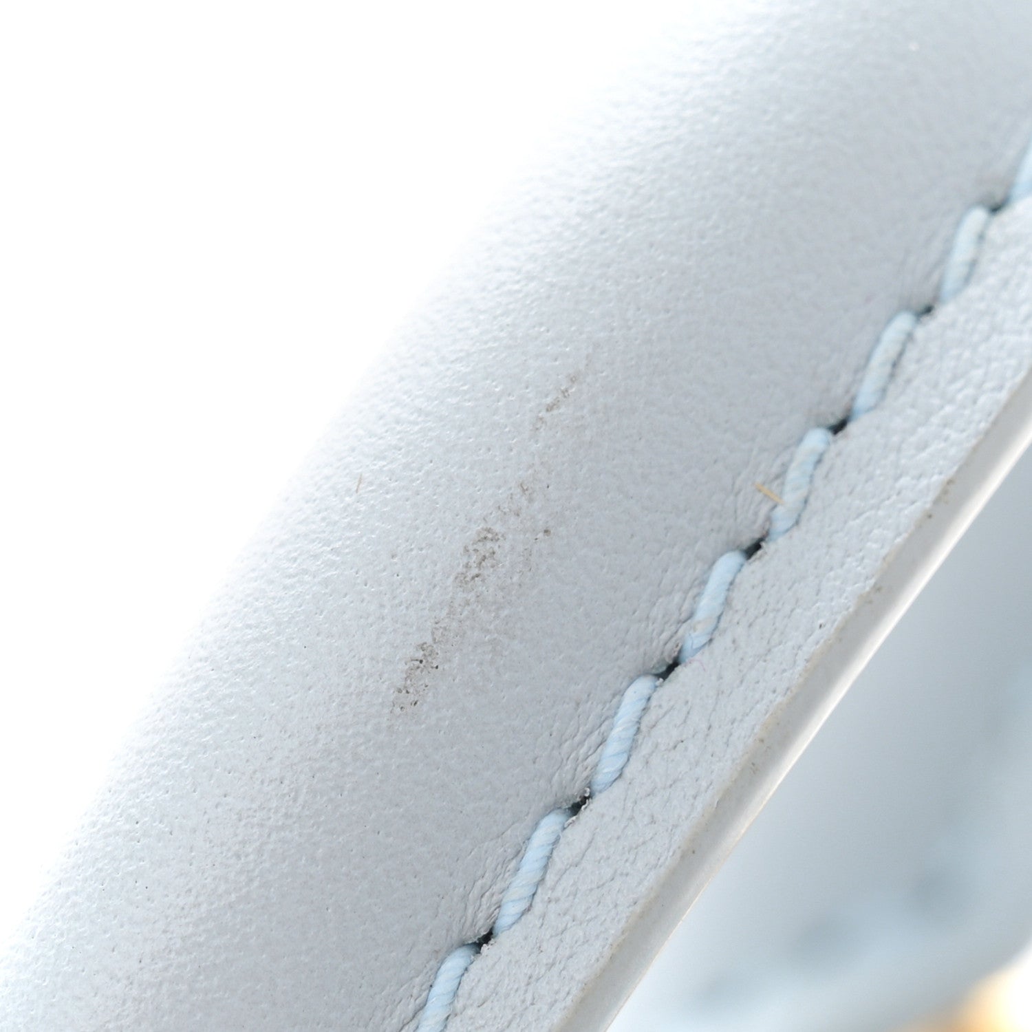 Louis Vuitton Calfskin Bubblegram Alma BB Ice Blue 10 of 11
