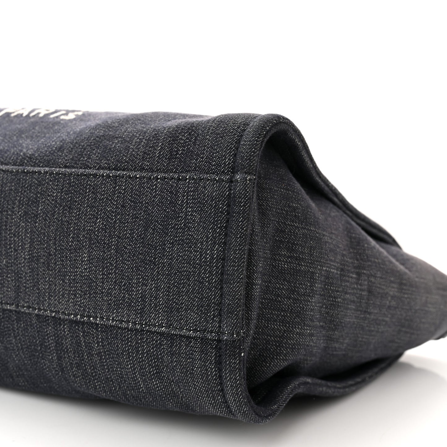 Denim Small Deauville Tote Dark Blue