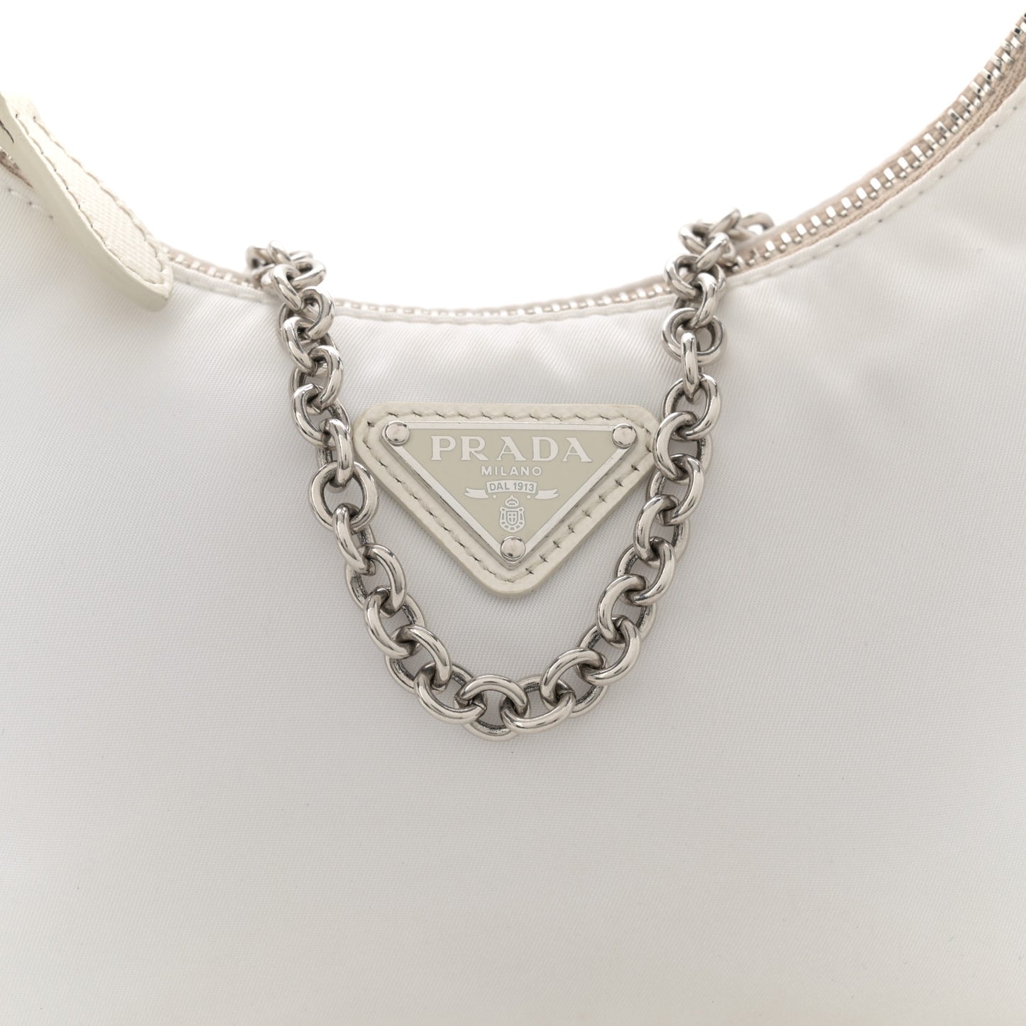 Nylon Re-Edition 2005 Shoulder Bag White