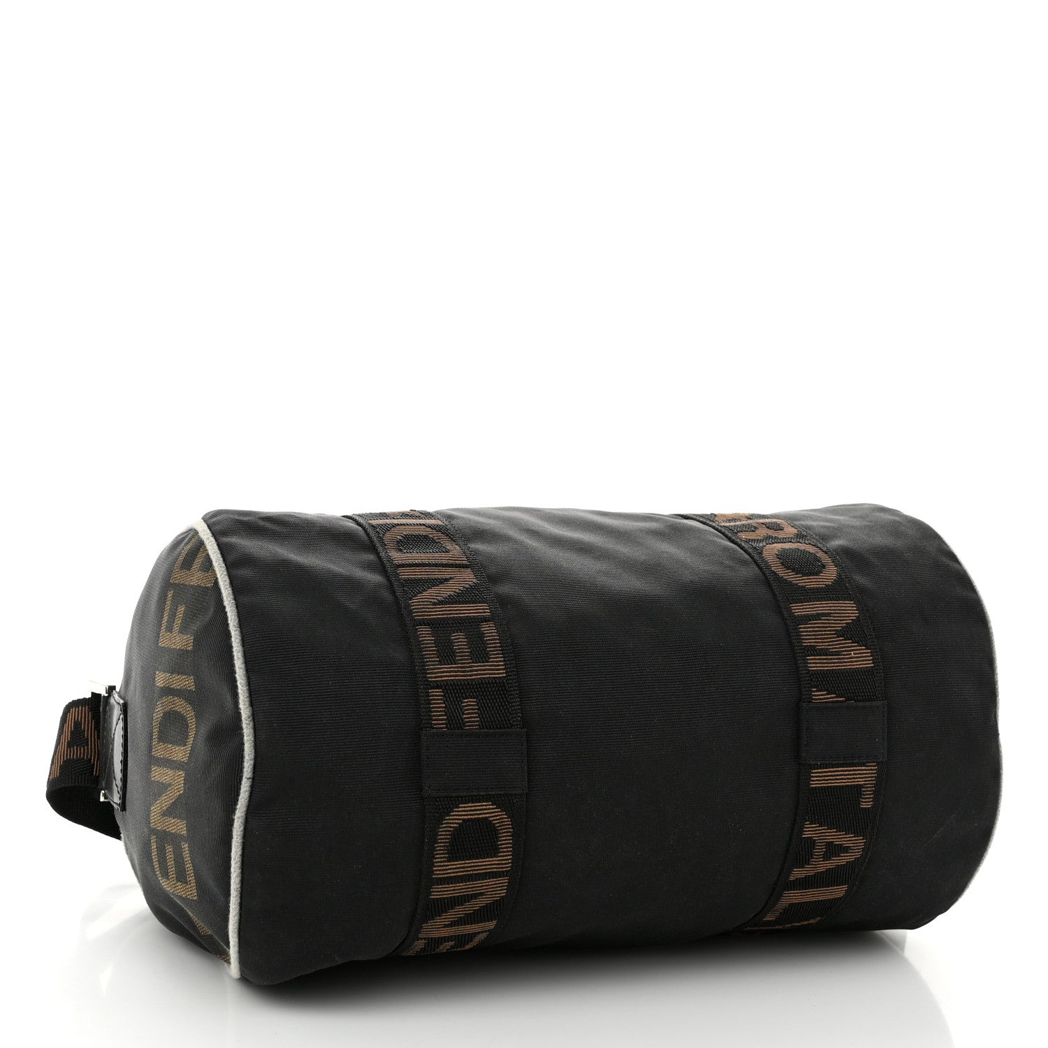 Fendi Nylon 1925 Small Duffel Bag Black 4 of 10