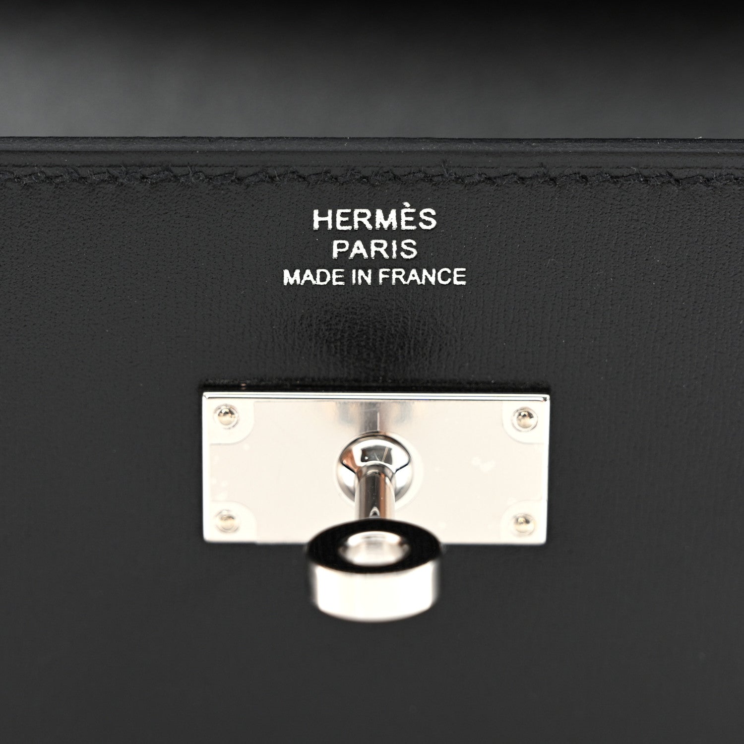 Hermes Box Kelly Wallet To Go Black 6 of 10