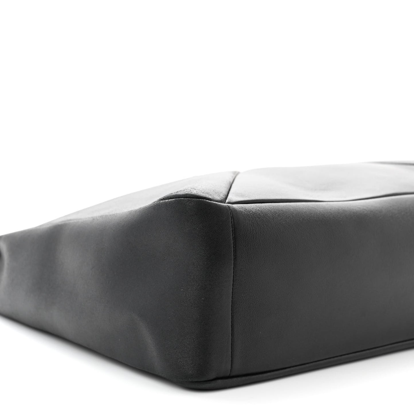 Nappa Monochrome One Stud Hobo Black