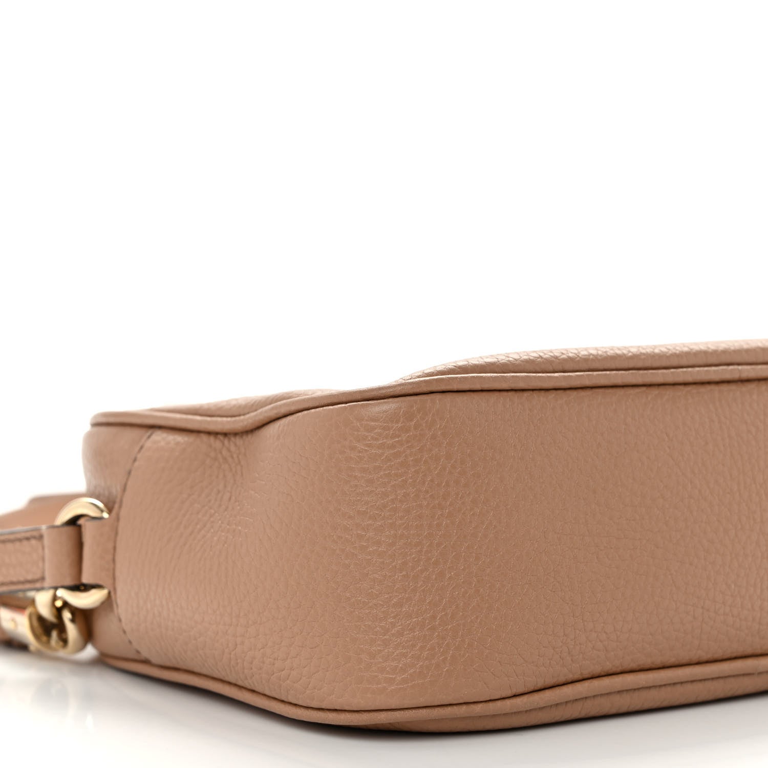 Gucci Pebbled Calfskin Small Soho Disco Bag Camelia 9 of 11
