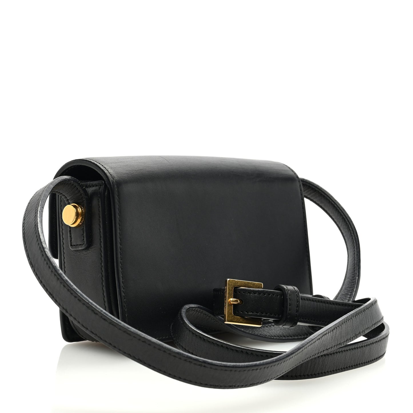 Calfskin Small Classic Lulu Bag Black