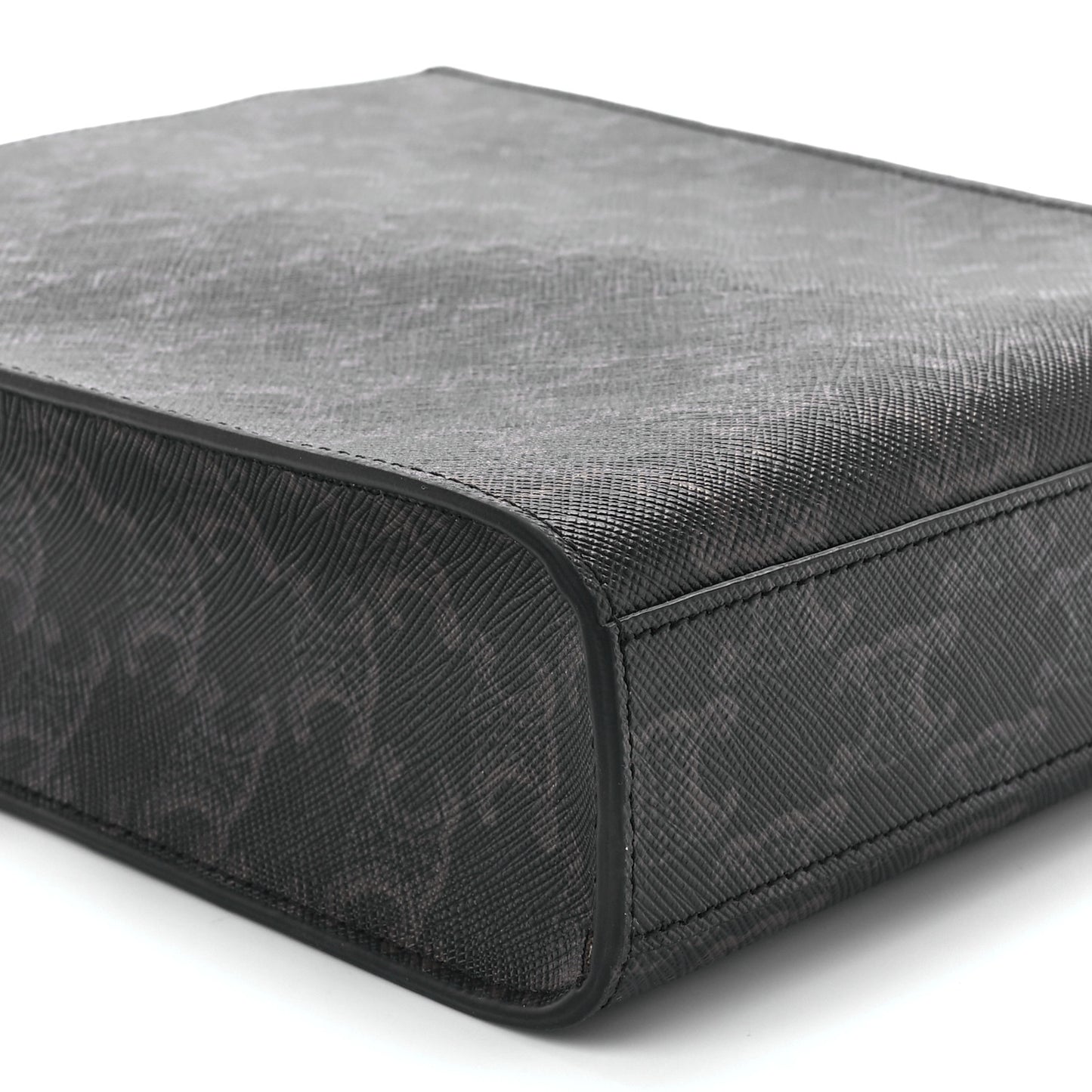 Triomphe Canvas Calfskin Mini Vertical Cabas Tan