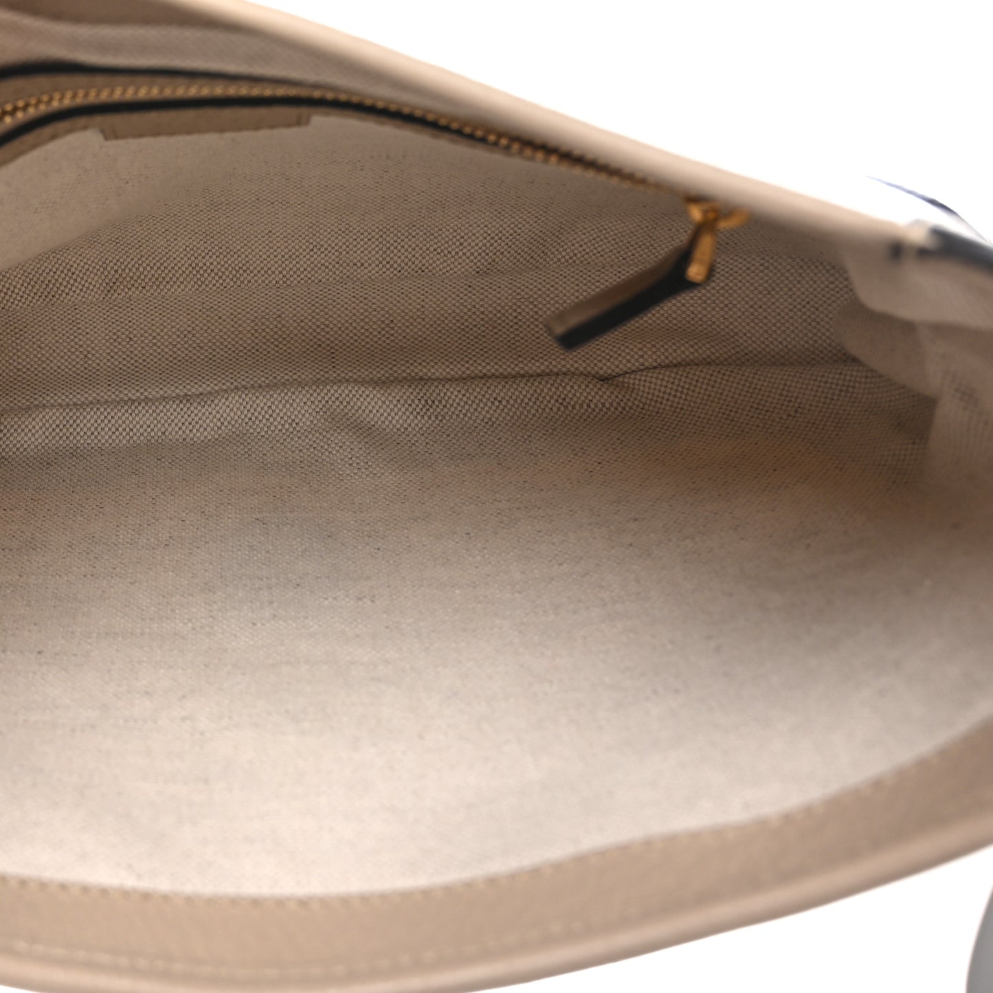 GG Supreme Monogram Textured Dollar Calfskin Web Small Jackie 1961 Hobo Beige Mystic White Oatmeal
