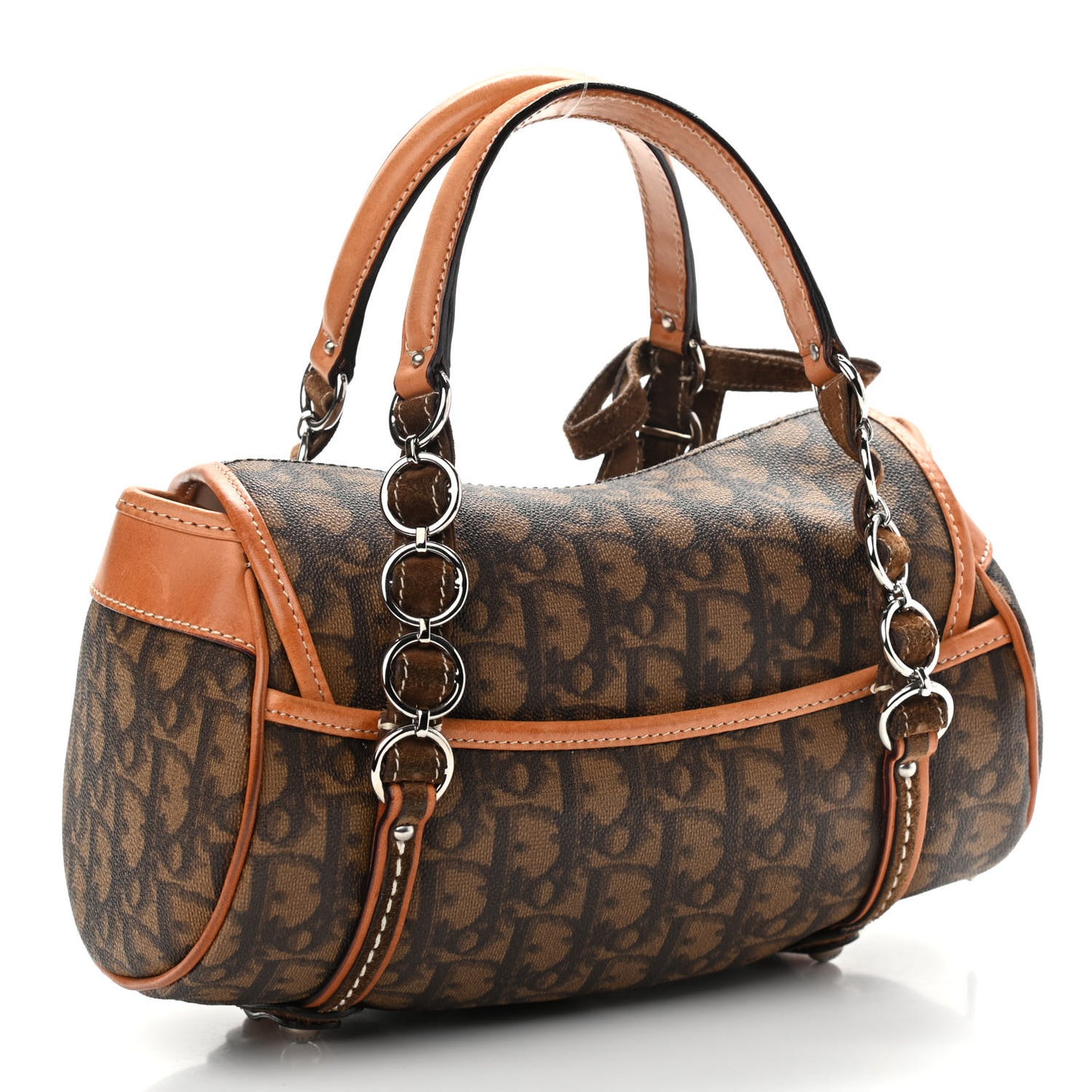 Monogram Romantique Trotter Flap Bag Brown