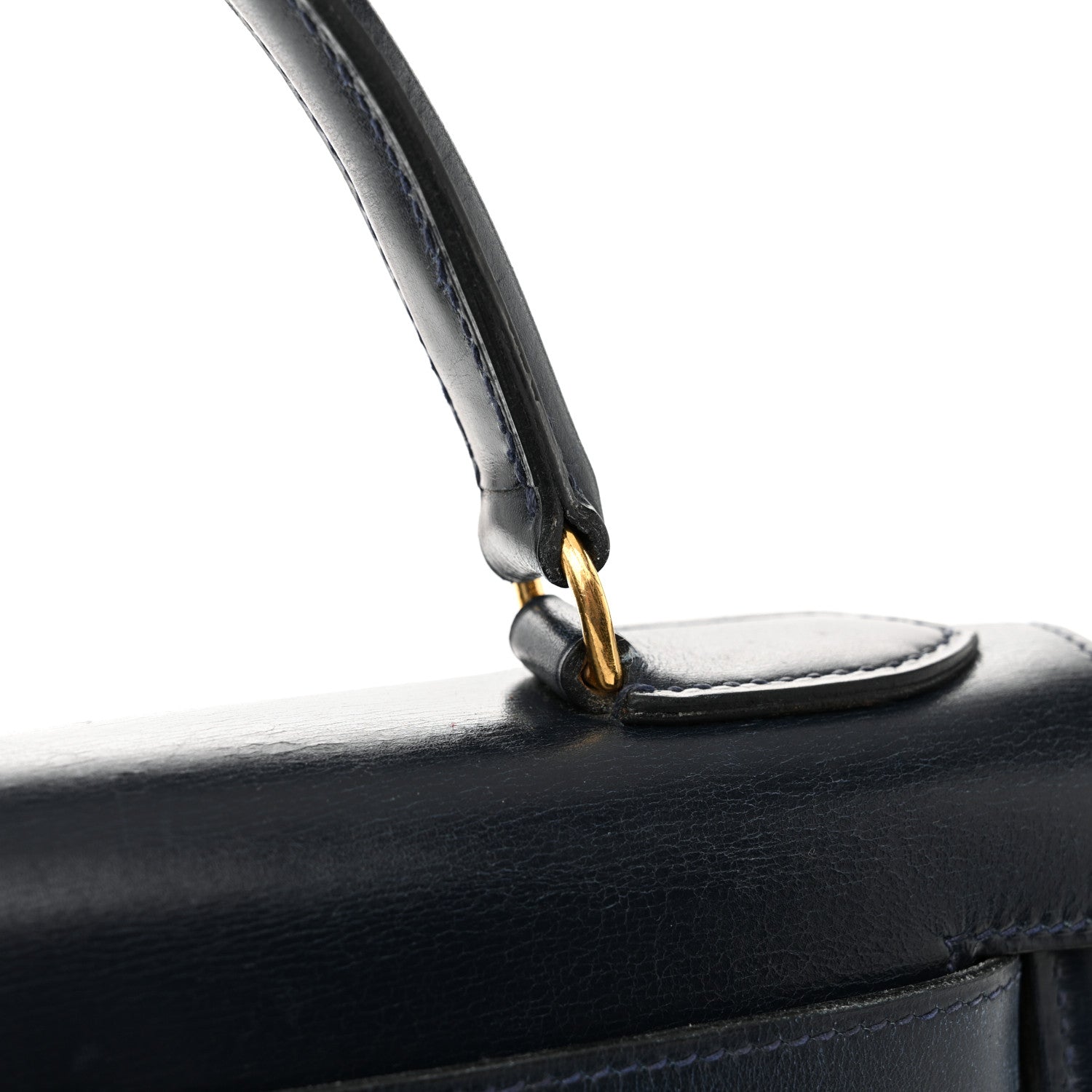 Hermes Box Kelly Sellier 28 Bleu Marine 21 of 22