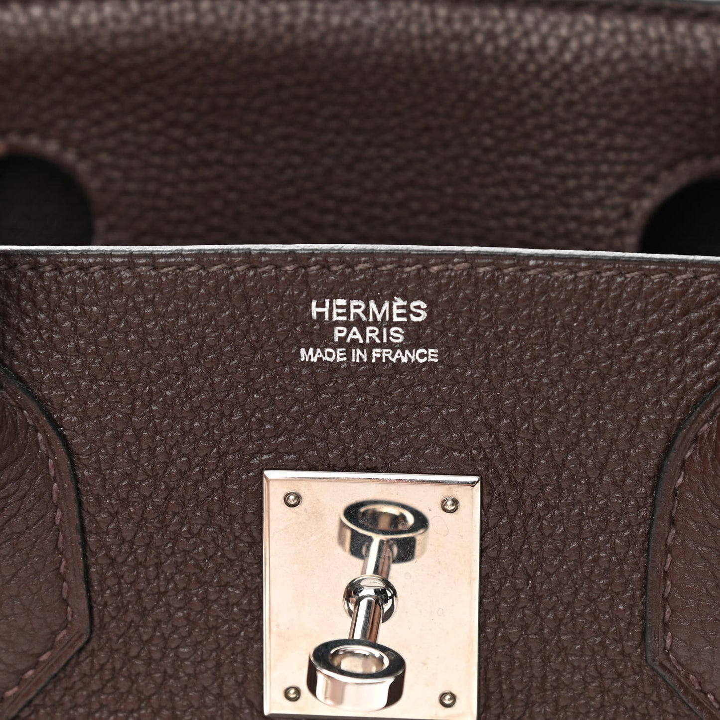 Togo Birkin 30 Chocolate
