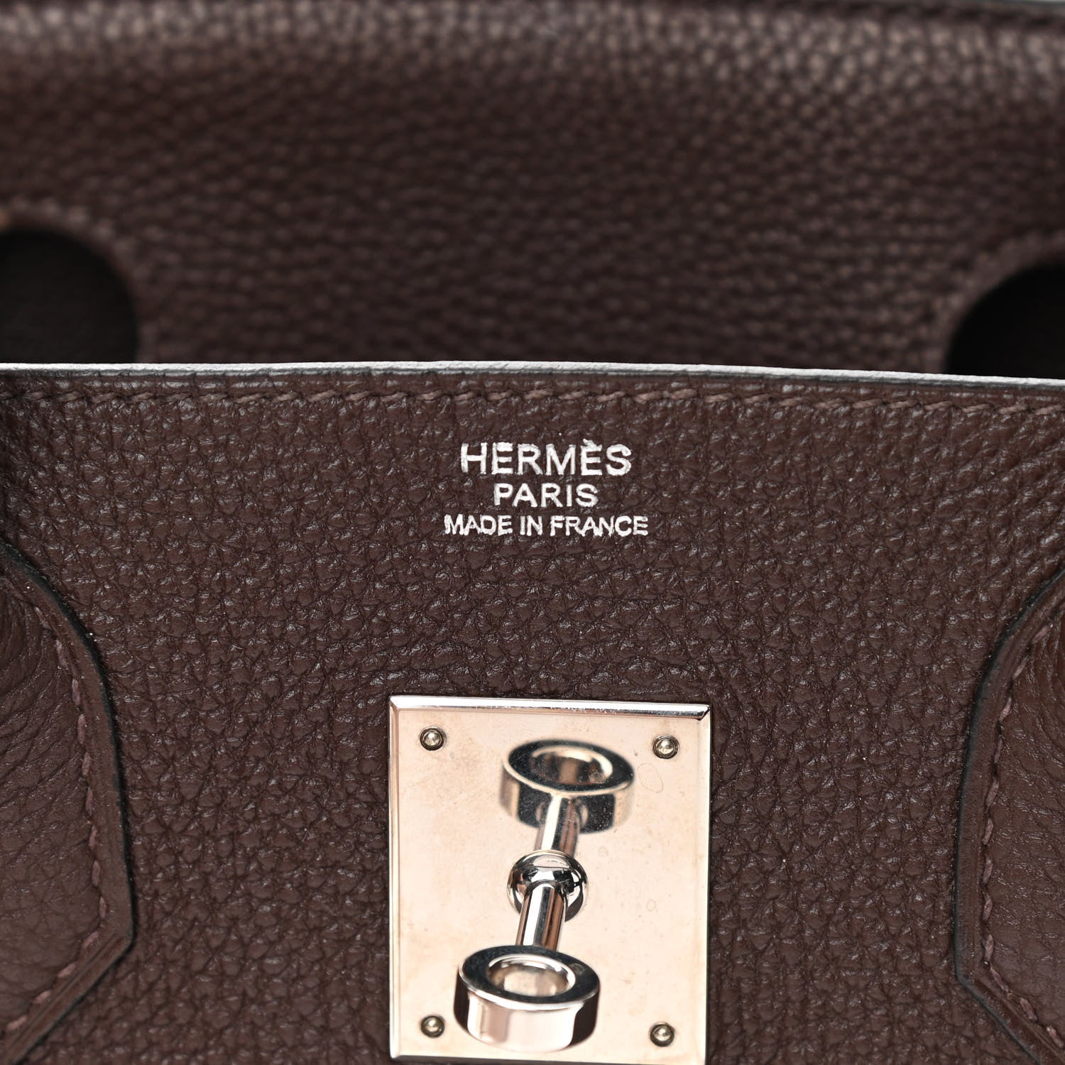 Hermes Togo Birkin 30 Chocolate 6 of 18
