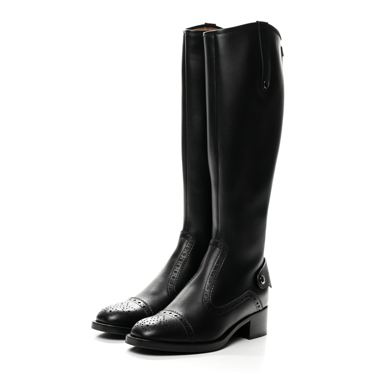 Calfskin D-Folk Boot 36 Black
