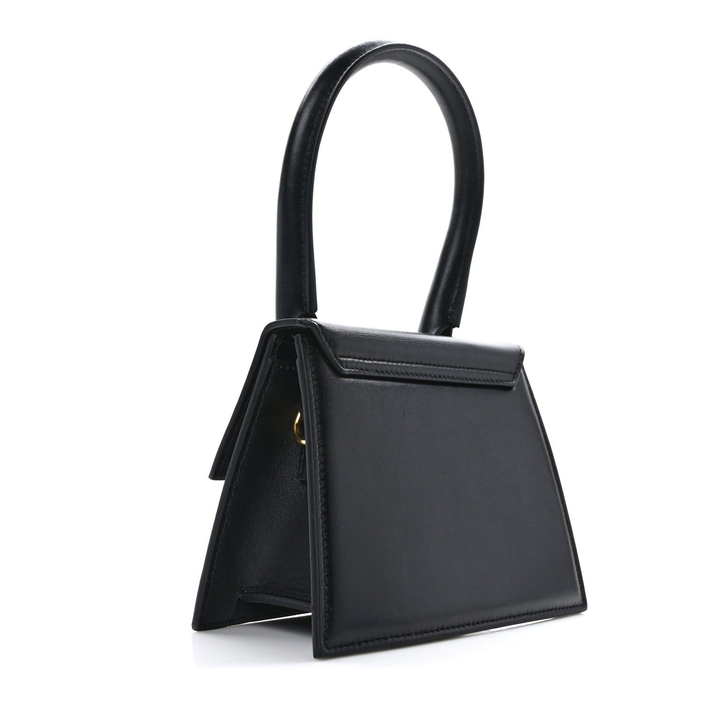 Smooth Calfskin Le Chiquito Moyen Black