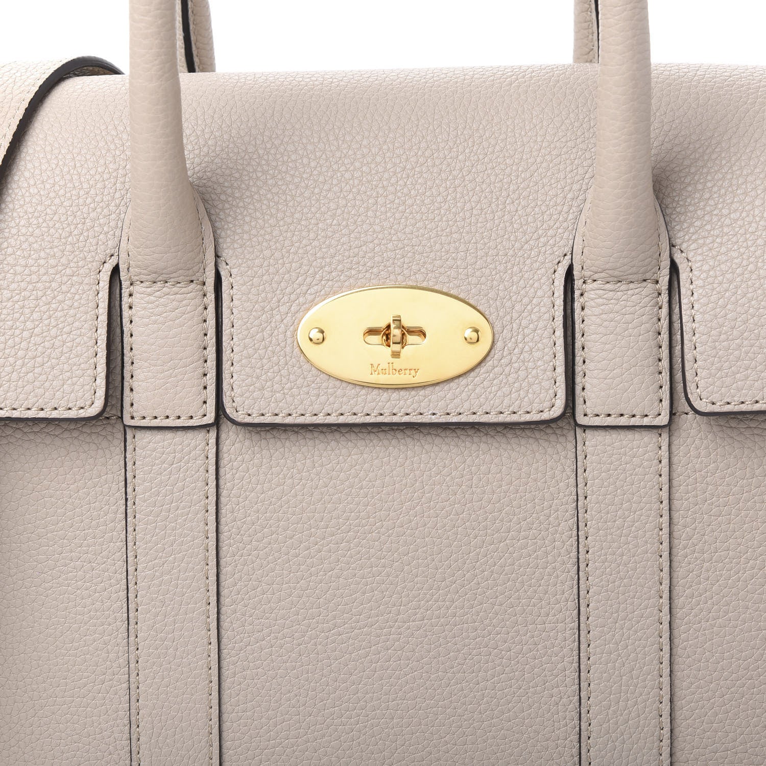 Mulberry Classic Grain Calfskin Small Bayswater Dune 8 of 8