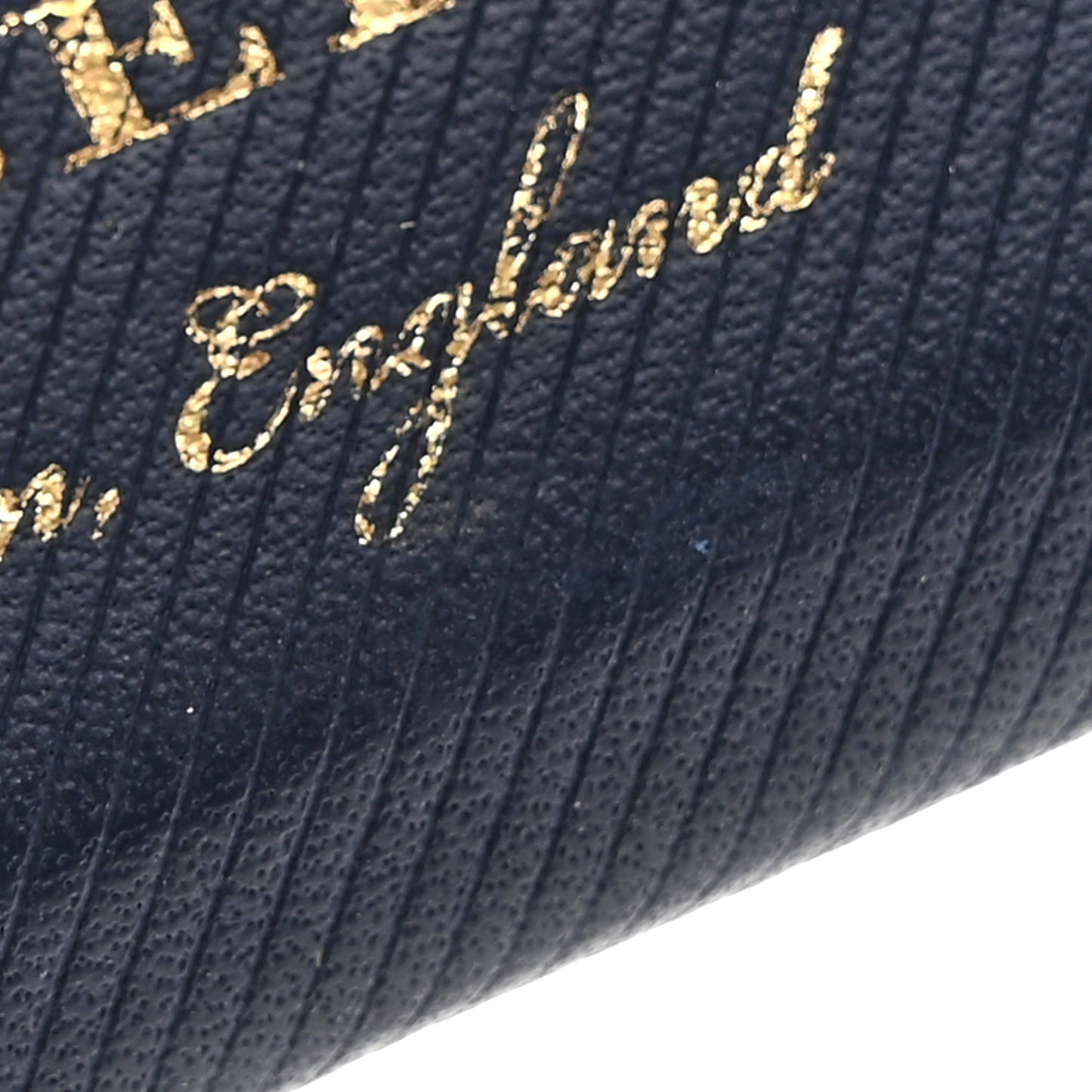 Soft Grain Calfskin Izzy Card Case Blue Carbon Camel