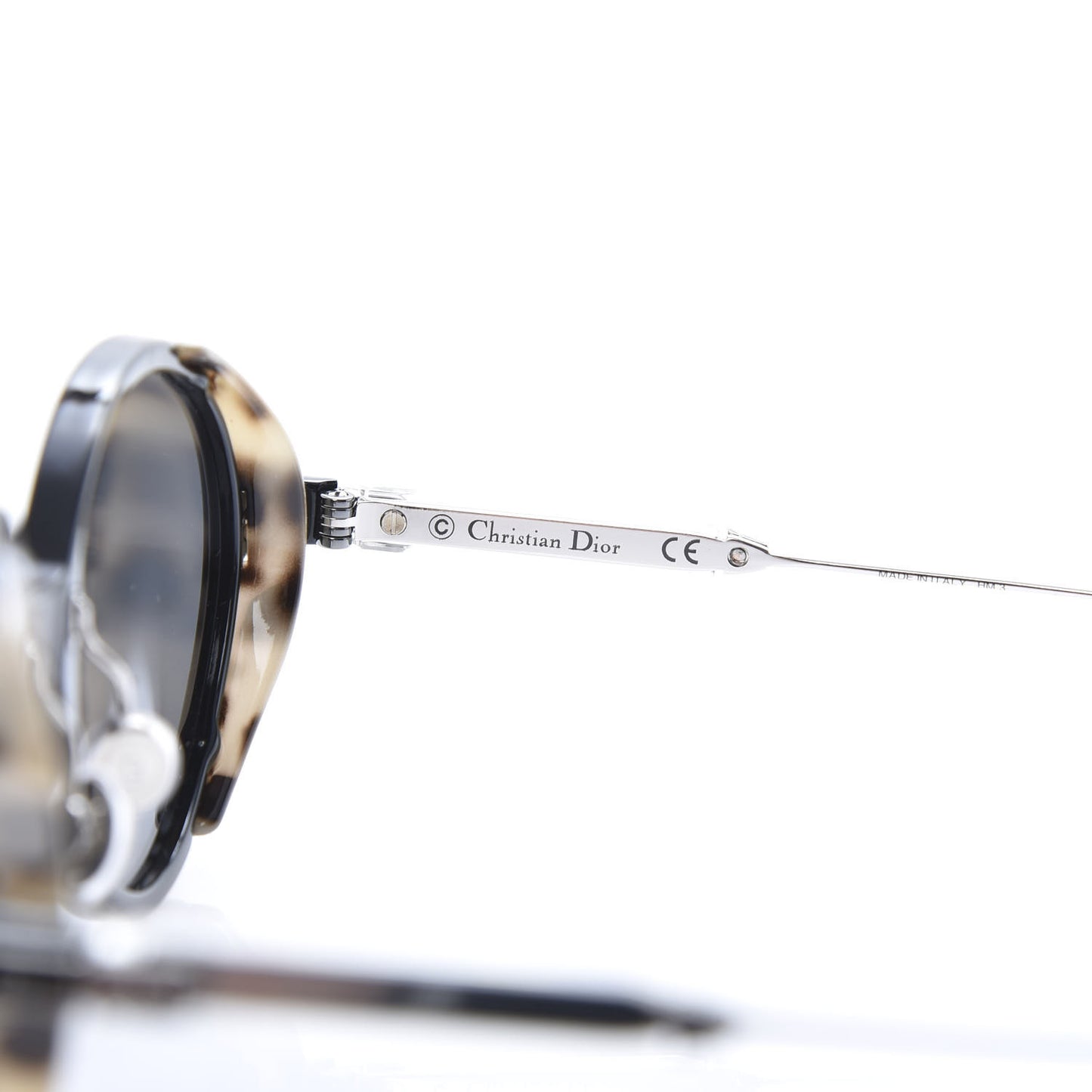 Acetate Umbrage Round Sunglasses Tortoise Black