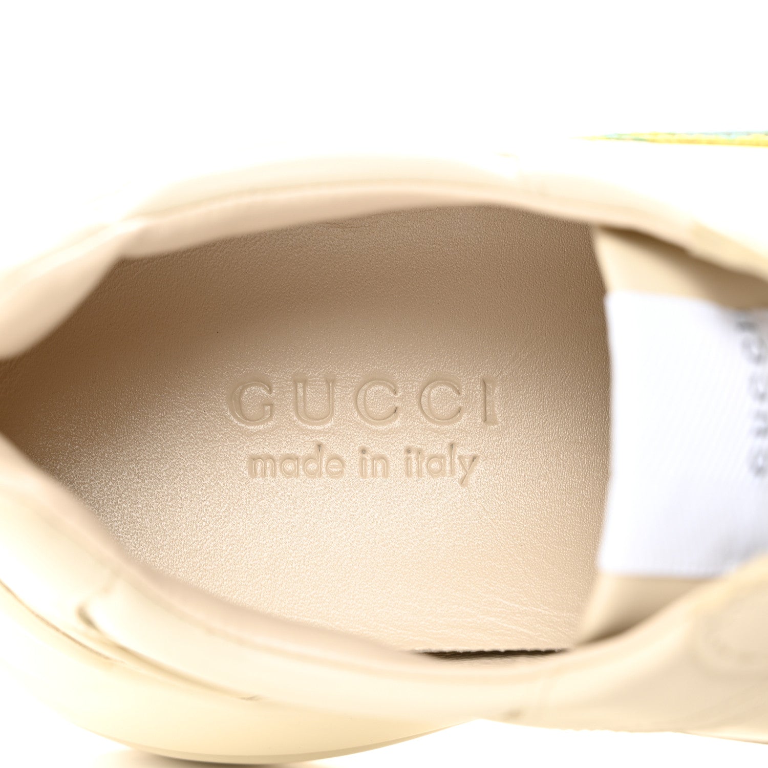Gucci Apollo Calfskin Star Interlocking G Mens Rhyton Sneakers 8 Ivoire 9 of 15