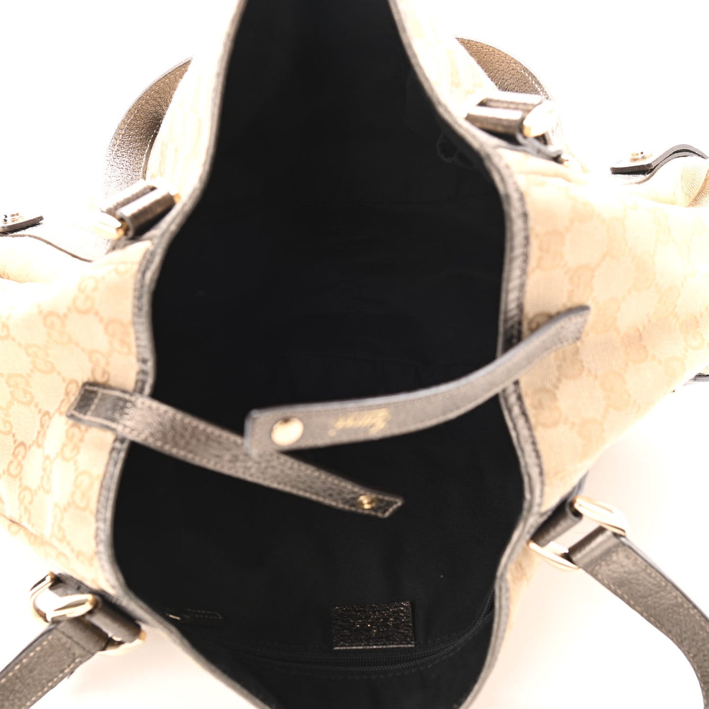 Monogram Medium Abbey Shoulder Bag Pewter